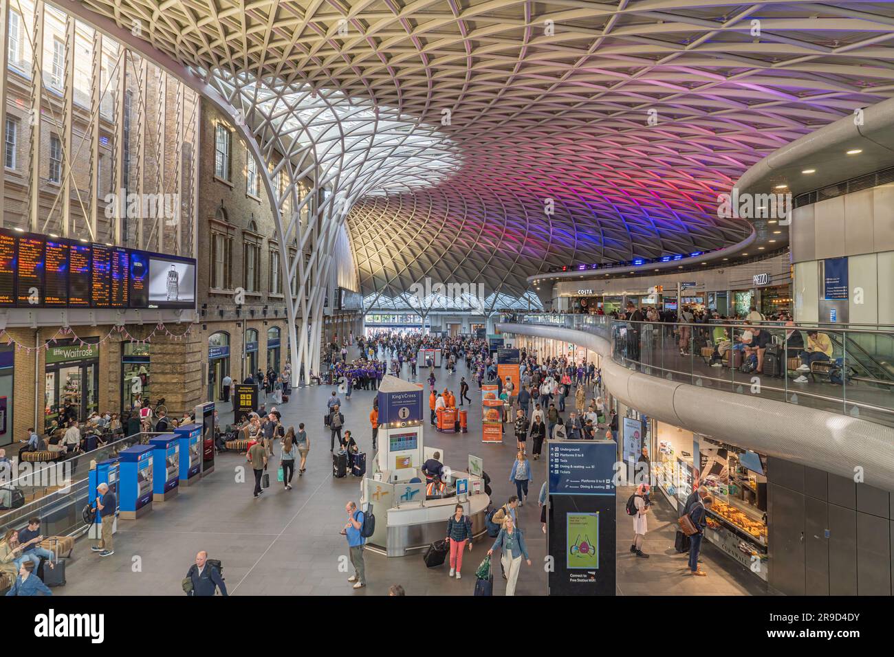 Stazione ferroviaria di Kings Croos Foto Stock