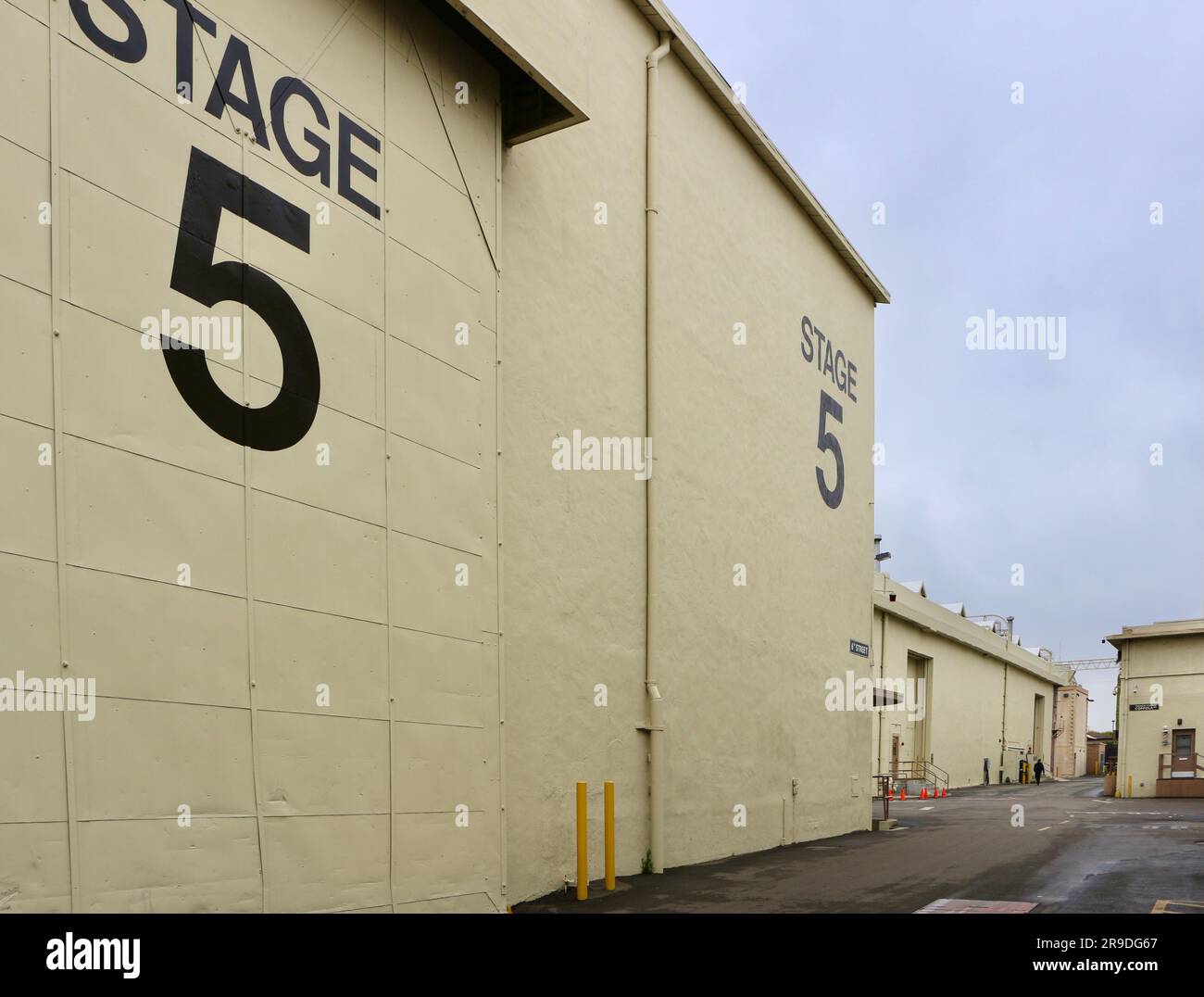 SoundStage 5 Paramount Studios Hollywood Los Angeles California USA Foto Stock