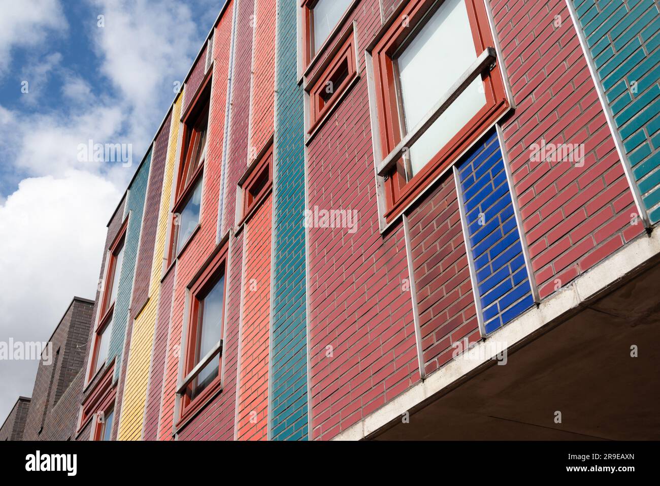 Amsterdam, Paesi Bassi - Borneo Insel Housing by EMBT Foto Stock