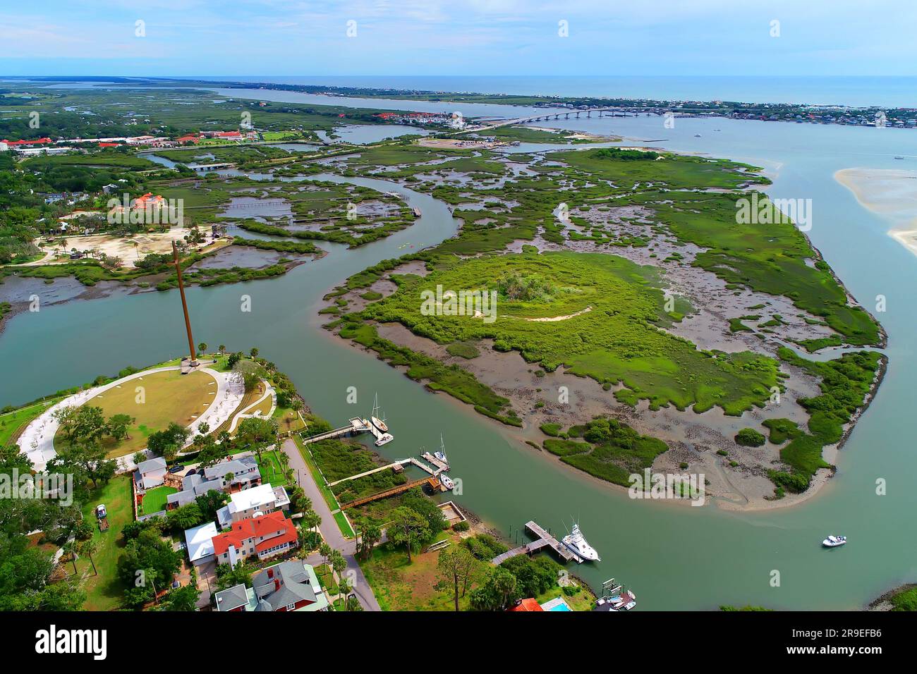 Nombre de Dios nome missione di Dio missione a St Augustine, Florida, USA Foto Stock
