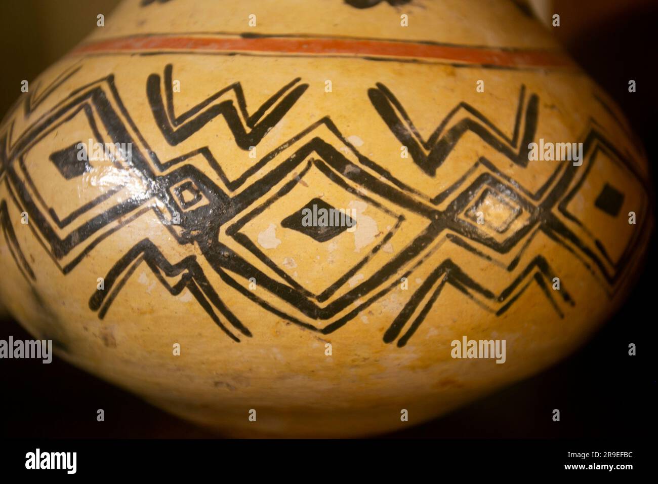 Museo e atelier di ceramica nella città di Chazuta nella giungla peruviana. Foto Stock