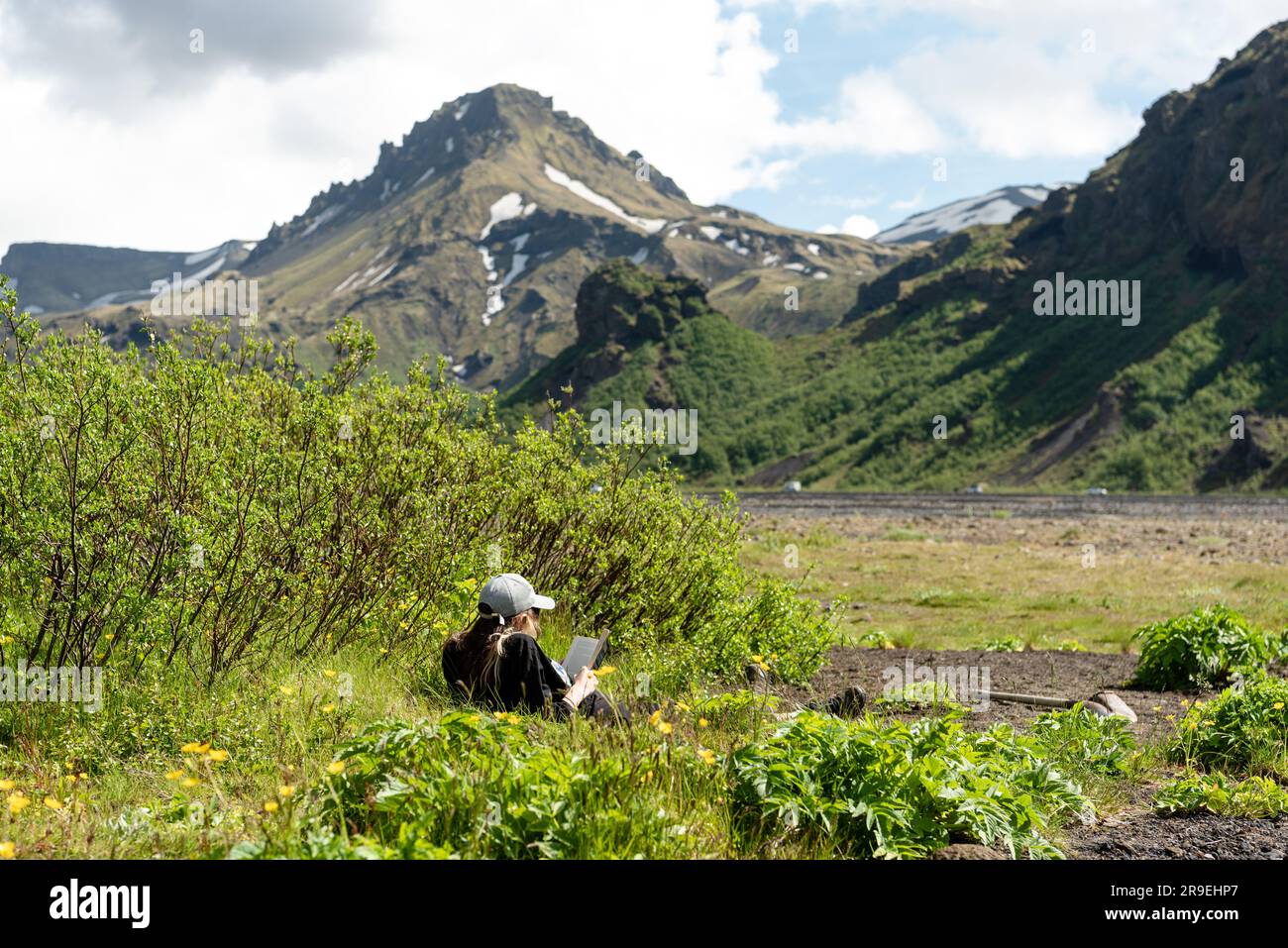 Immagini da Thorsmork in Islanda Foto Stock