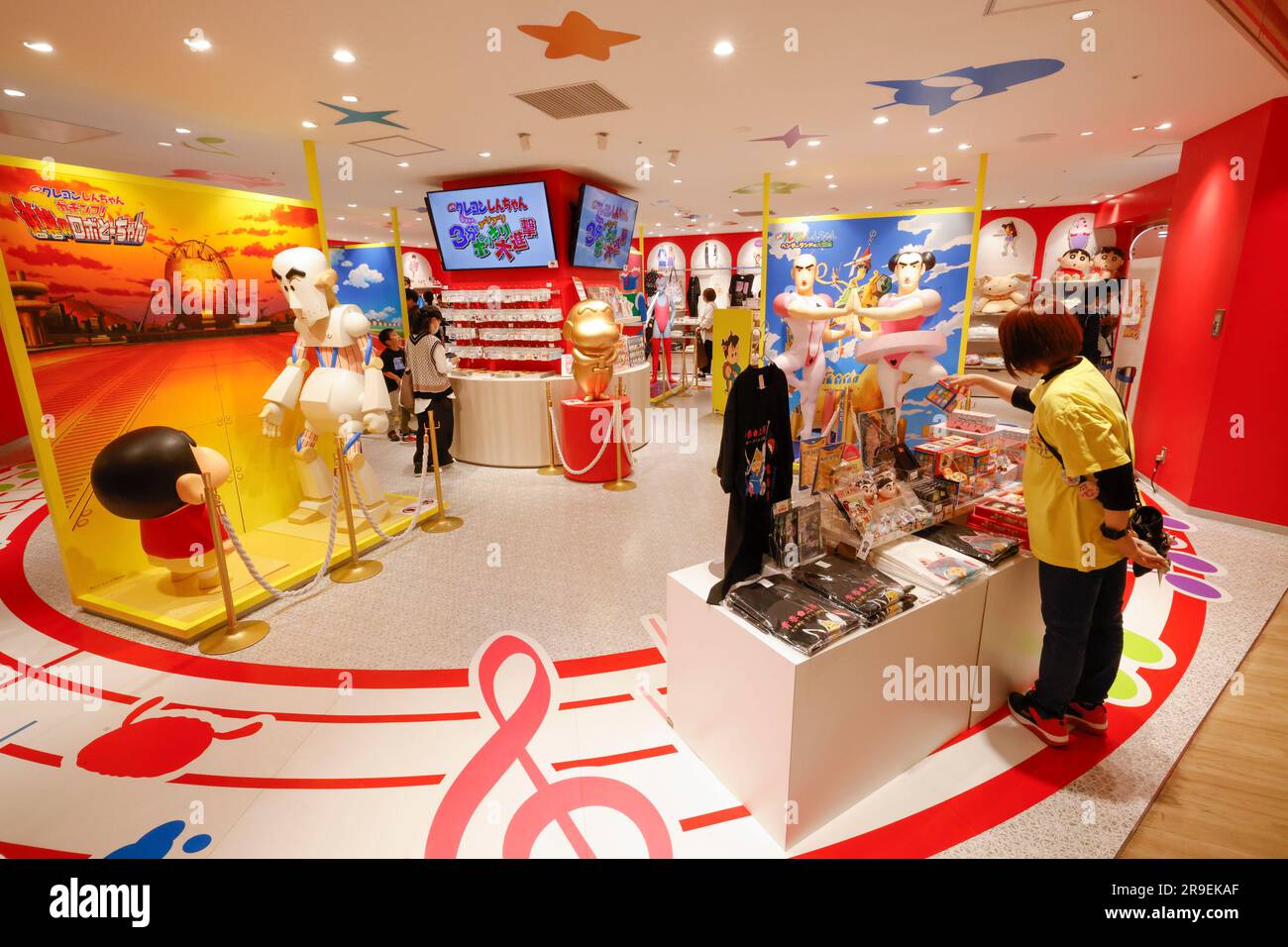 POKEMON CENTER, SNOOPY TOWN, KIDDYLAND A IKEBUKURO, TOKYO Foto Stock