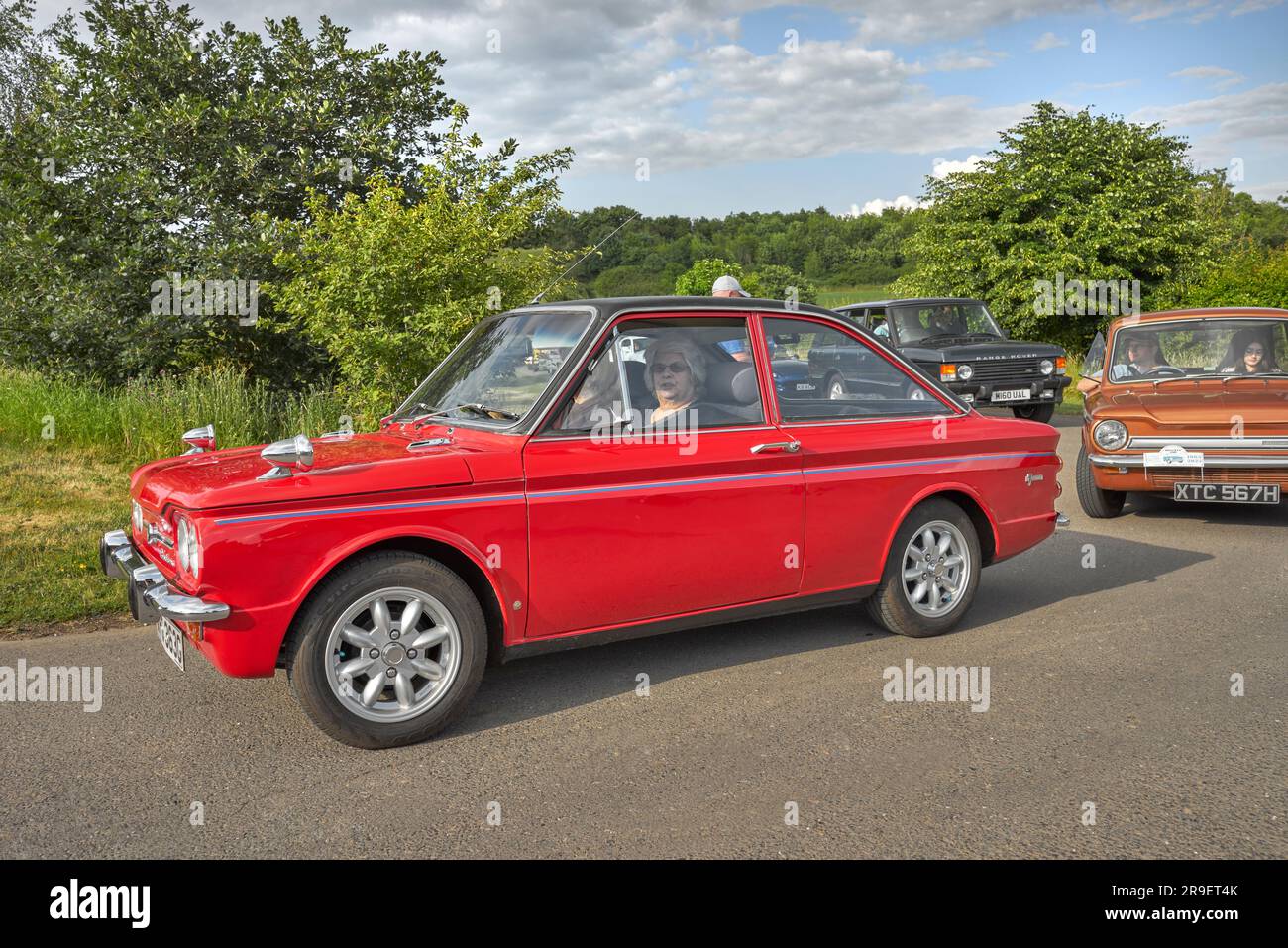 SUNBEAM STILETTO Rosso 1968. Inghilterra Regno Unito Foto Stock