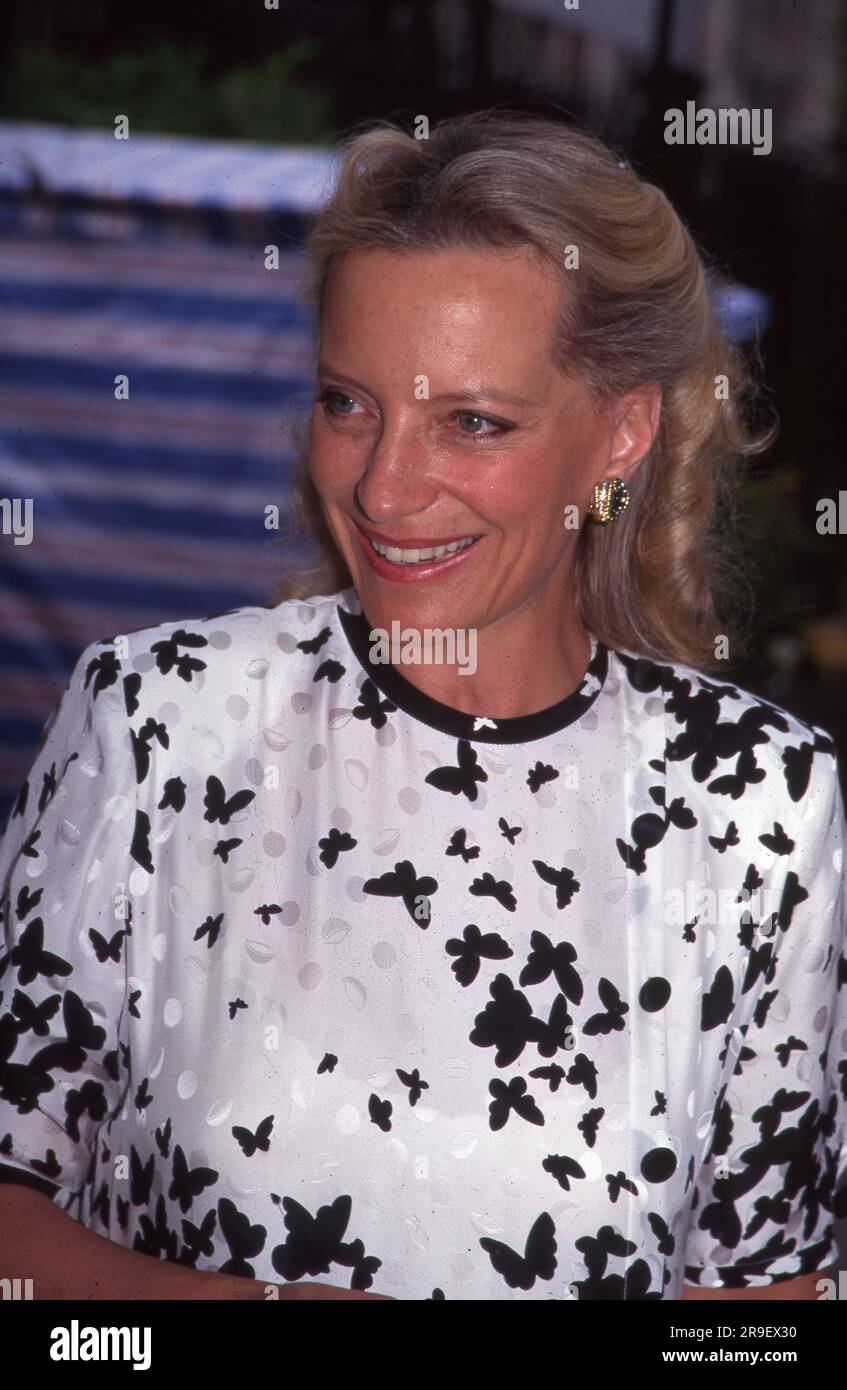 25 giugno 1996 Principessa Michele di Kent presso la chiesa di St James, Piccadilly foto dell'archivio di Henshaw Foto Stock