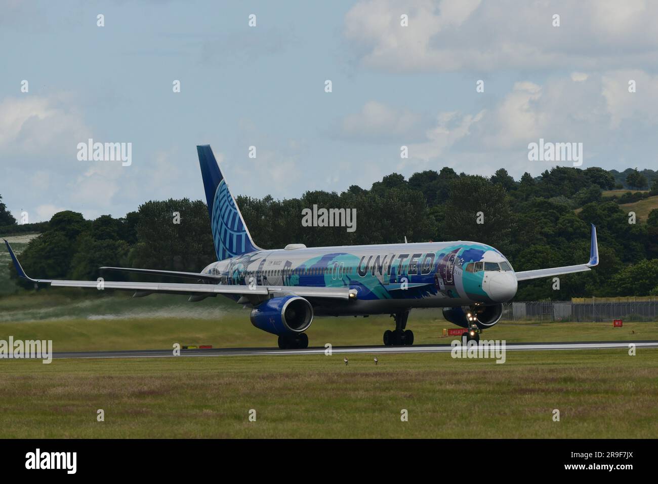 Edimburgo Scozia, Regno Unito 26 giugno 2023. Vista generale dell'aeroporto di Edimburgo. credit sst/alamy live news Foto Stock