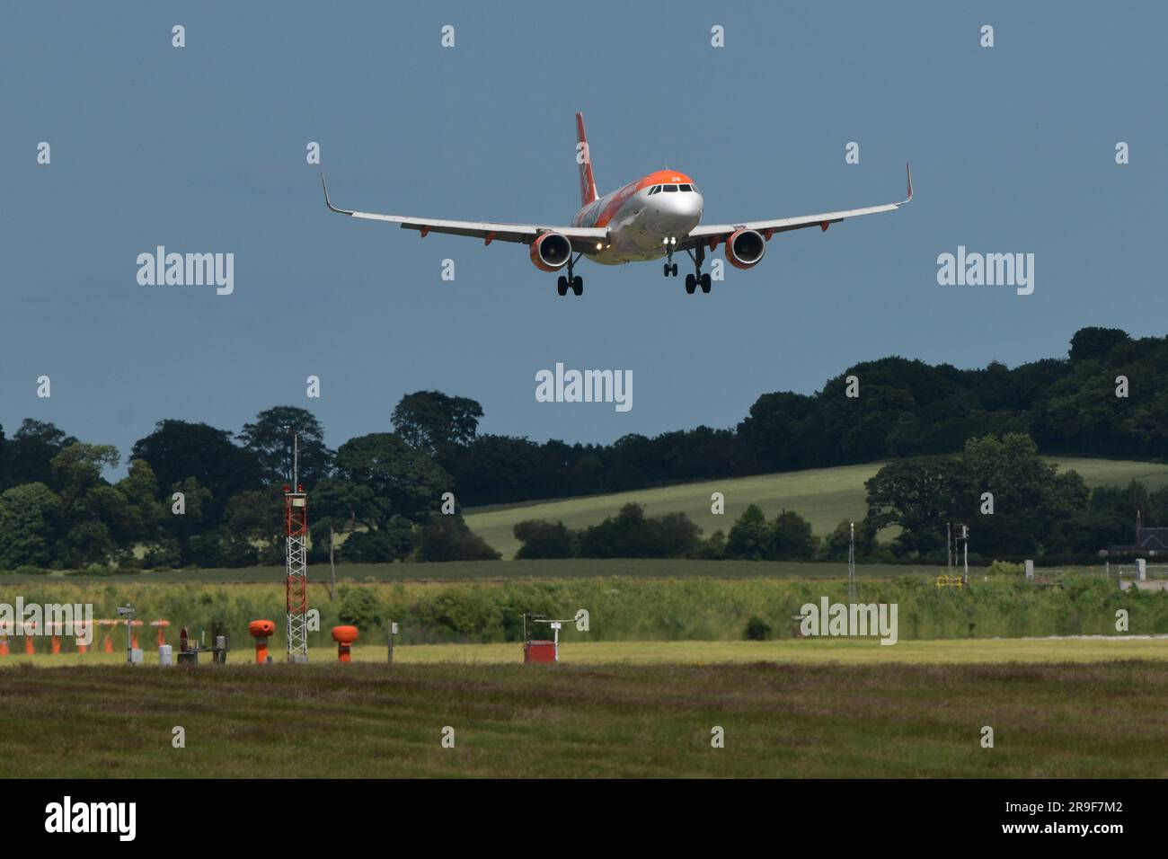 Edimburgo Scozia, Regno Unito 26 giugno 2023. Vista generale dell'aeroporto di Edimburgo. credit sst/alamy live news Foto Stock
