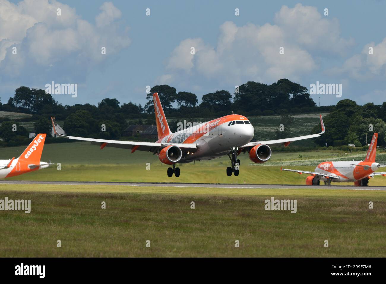 Edimburgo Scozia, Regno Unito 26 giugno 2023. Vista generale dell'aeroporto di Edimburgo. credit sst/alamy live news Foto Stock