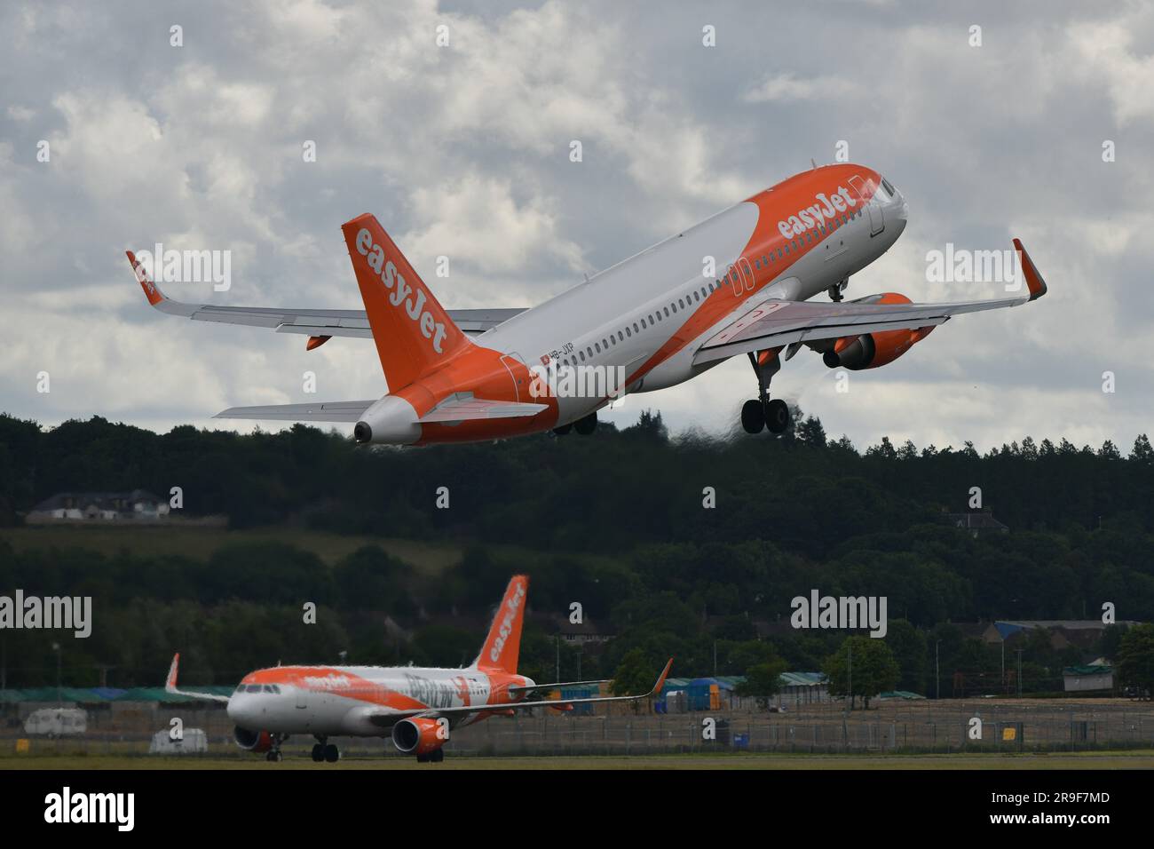 Edimburgo Scozia, Regno Unito 26 giugno 2023. Vista generale dell'aeroporto di Edimburgo. credit sst/alamy live news Foto Stock