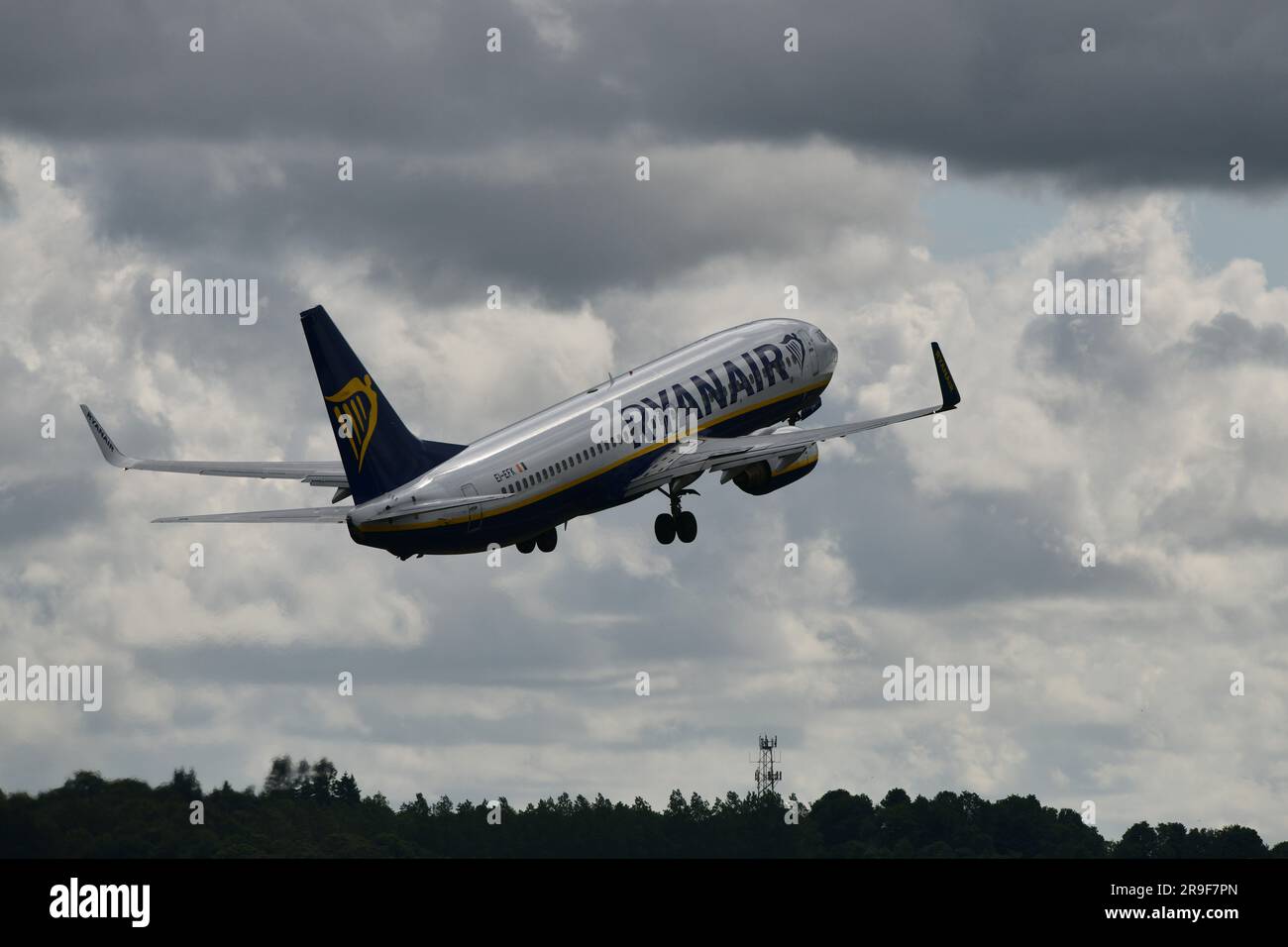 Edimburgo Scozia, Regno Unito 26 giugno 2023. Vista generale dell'aeroporto di Edimburgo. credit sst/alamy live news Foto Stock