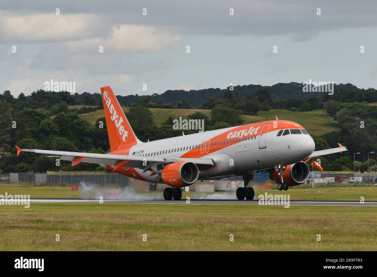 Edimburgo Scozia, Regno Unito 26 giugno 2023. Vista generale dell'aeroporto di Edimburgo. credit sst/alamy live news Foto Stock