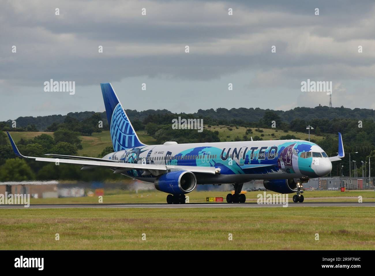 Edimburgo Scozia, Regno Unito 26 giugno 2023. Vista generale dell'aeroporto di Edimburgo. credit sst/alamy live news Foto Stock