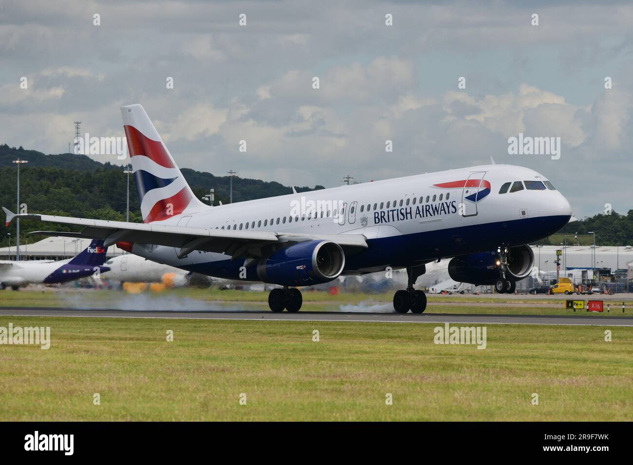 Edimburgo Scozia, Regno Unito 26 giugno 2023. Vista generale dell'aeroporto di Edimburgo. credit sst/alamy live news Foto Stock