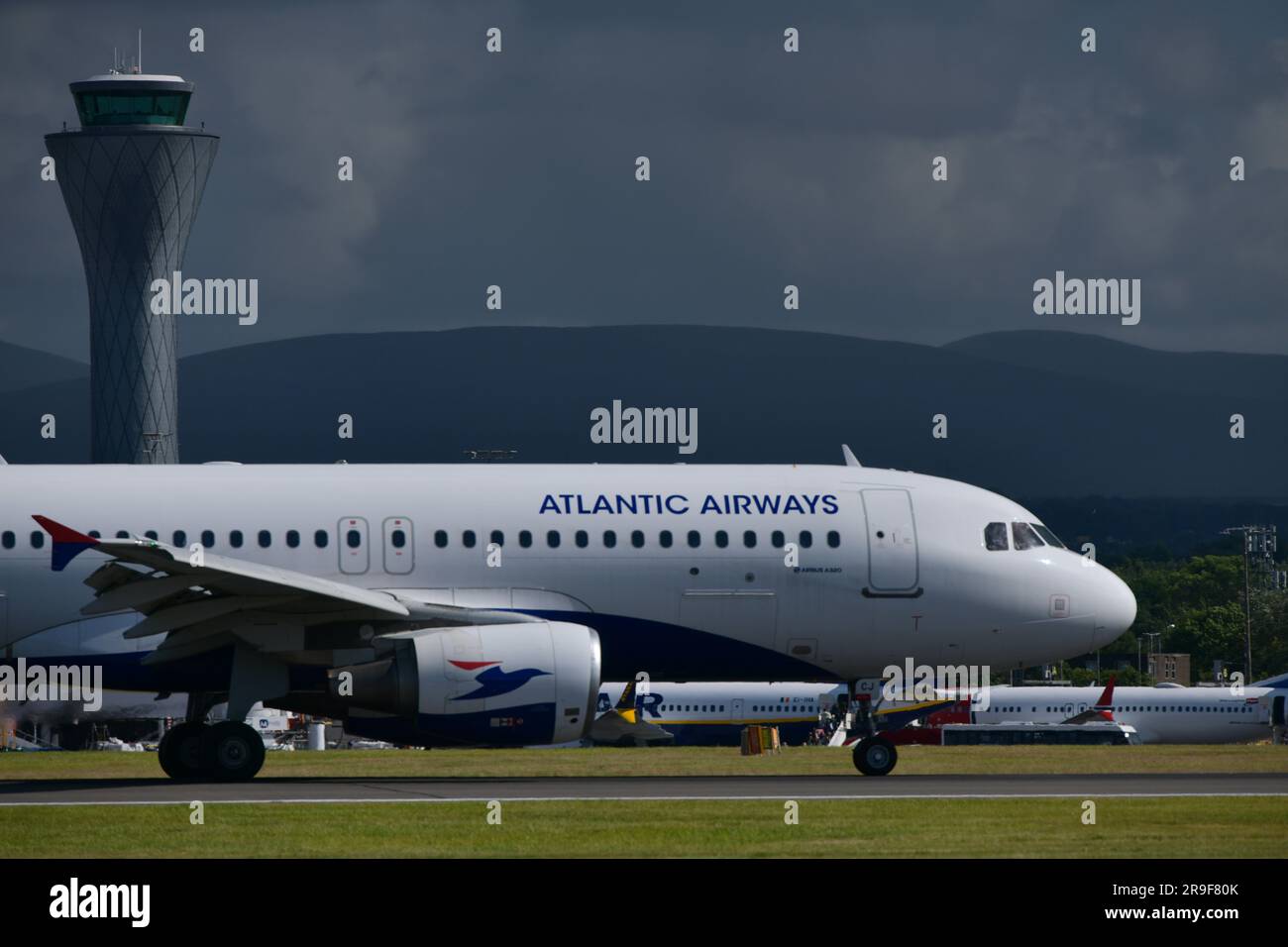 Edimburgo Scozia, Regno Unito 26 giugno 2023. Vista generale dell'aeroporto di Edimburgo. credit sst/alamy live news Foto Stock