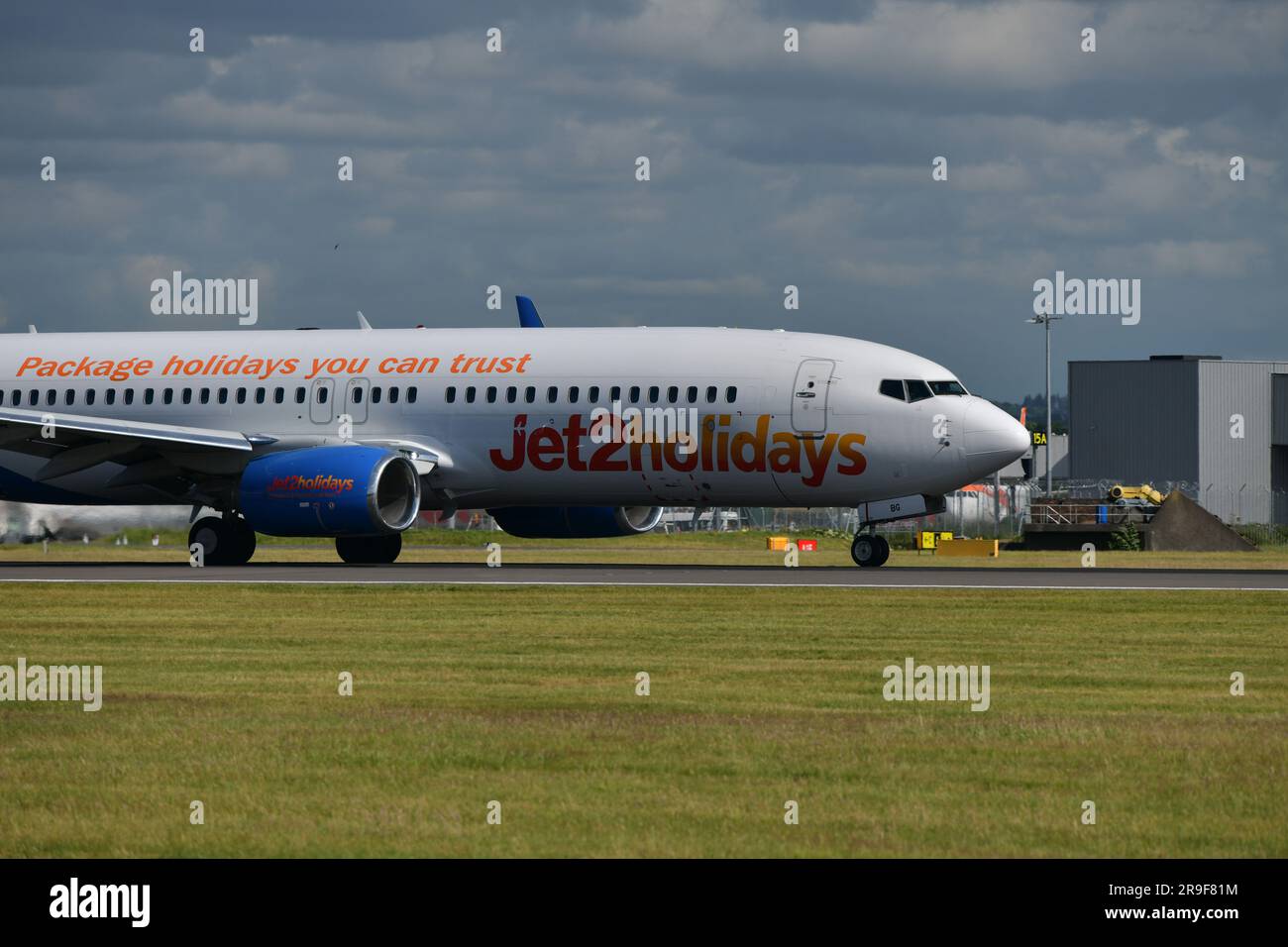 Edimburgo Scozia, Regno Unito 26 giugno 2023. Vista generale dell'aeroporto di Edimburgo. credit sst/alamy live news Foto Stock