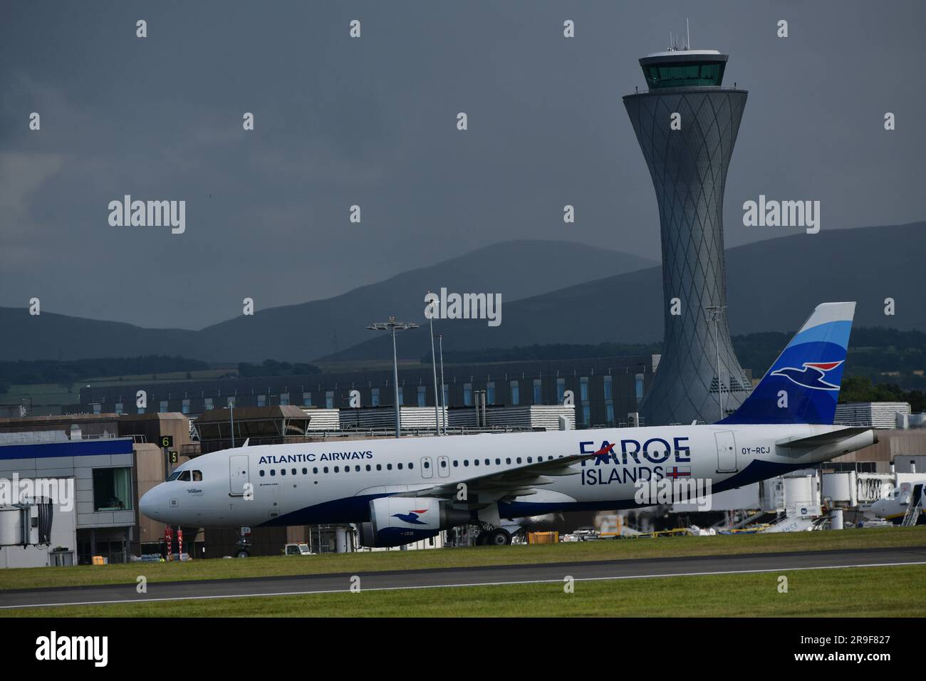 Edimburgo Scozia, Regno Unito 26 giugno 2023. Vista generale dell'aeroporto di Edimburgo. credit sst/alamy live news Foto Stock