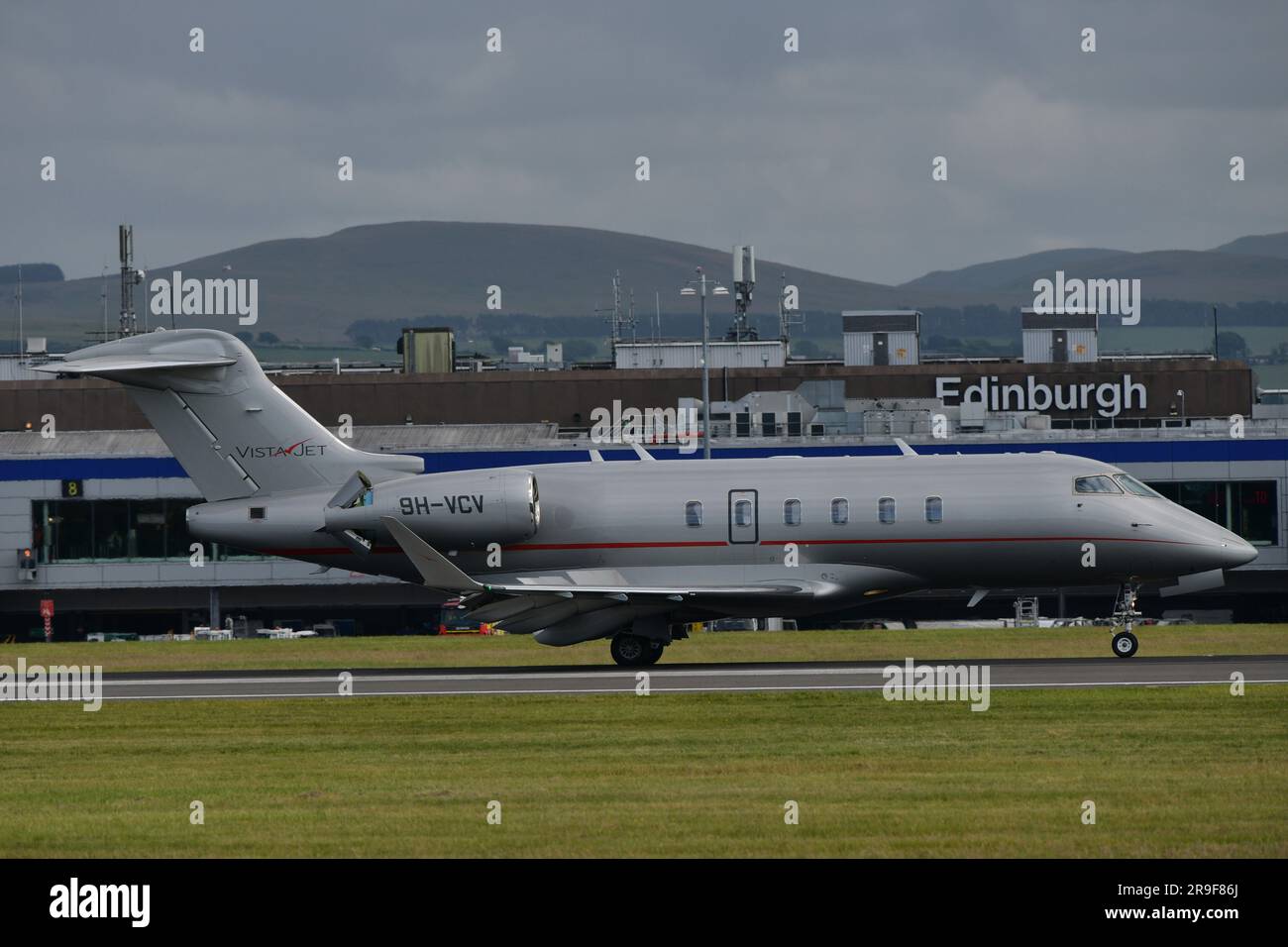 Edimburgo Scozia, Regno Unito 26 giugno 2023. Vista generale dell'aeroporto di Edimburgo. credit sst/alamy live news Foto Stock