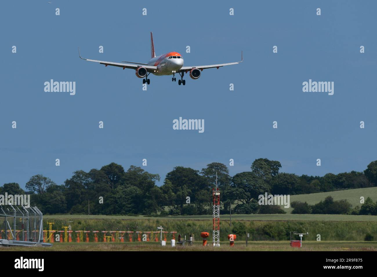 Edimburgo Scozia, Regno Unito 26 giugno 2023. Vista generale dell'aeroporto di Edimburgo. credit sst/alamy live news Foto Stock