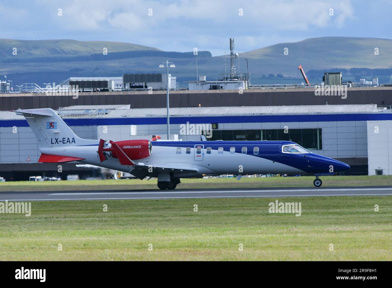Edimburgo Scozia, Regno Unito 26 giugno 2023. Vista generale dell'aeroporto di Edimburgo. credit sst/alamy live news Foto Stock