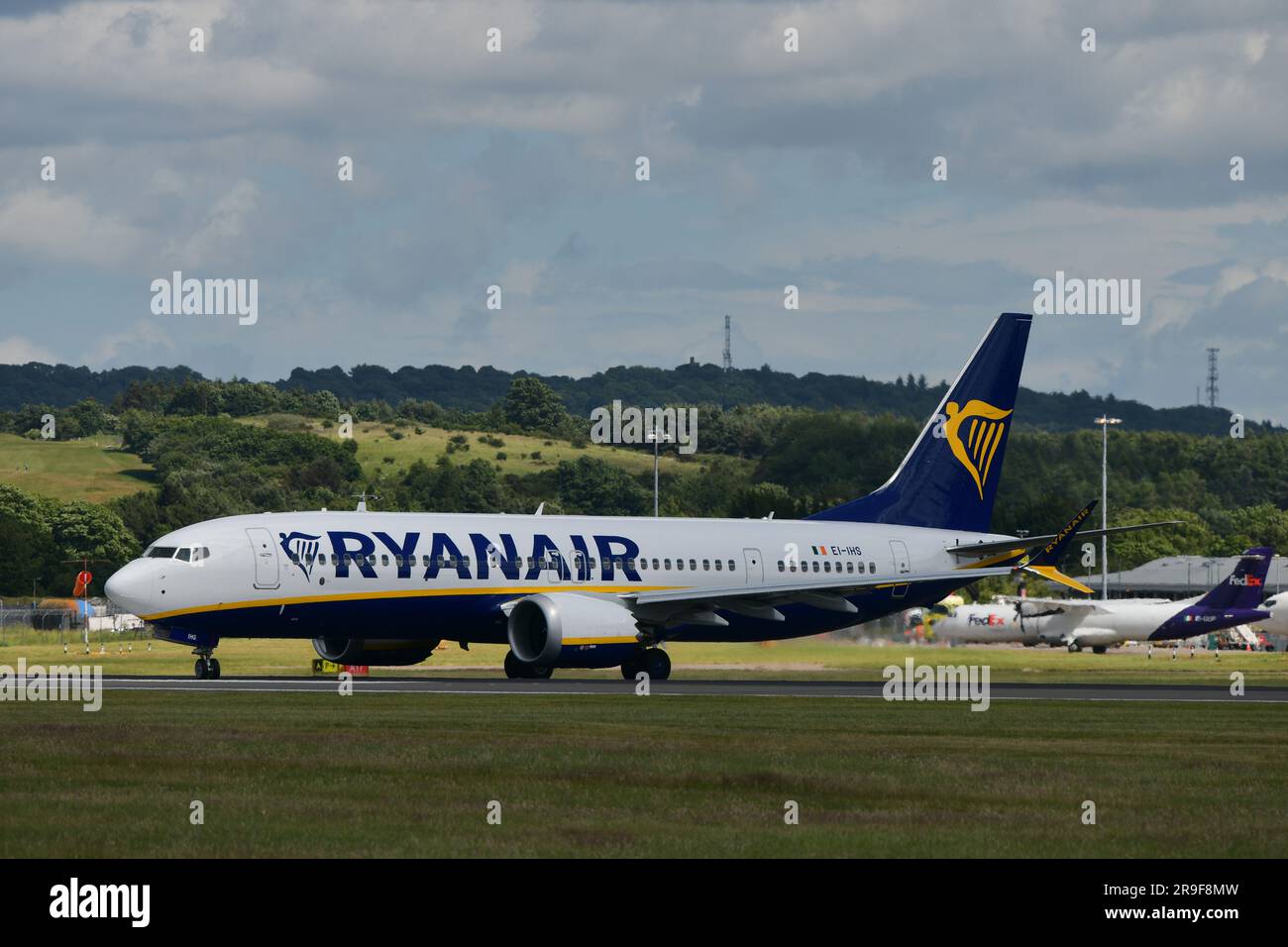 Edimburgo Scozia, Regno Unito 26 giugno 2023. Vista generale dell'aeroporto di Edimburgo. credit sst/alamy live news Foto Stock