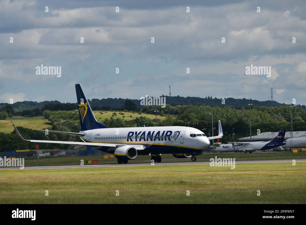 Edimburgo Scozia, Regno Unito 26 giugno 2023. Vista generale dell'aeroporto di Edimburgo. credit sst/alamy live news Foto Stock