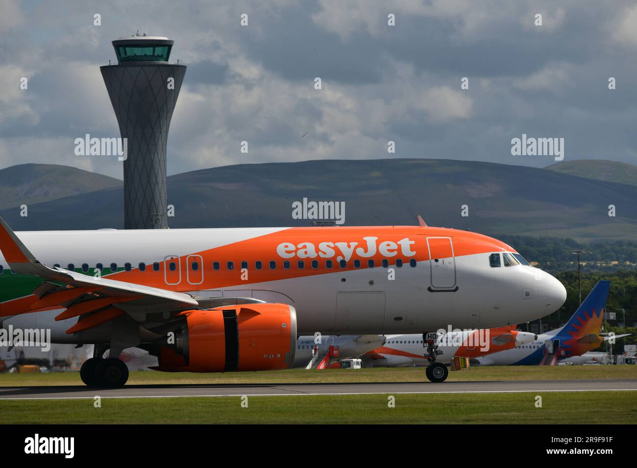 Edimburgo Scozia, Regno Unito 26 giugno 2023. Vista generale dell'aeroporto di Edimburgo. credit sst/alamy live news Foto Stock