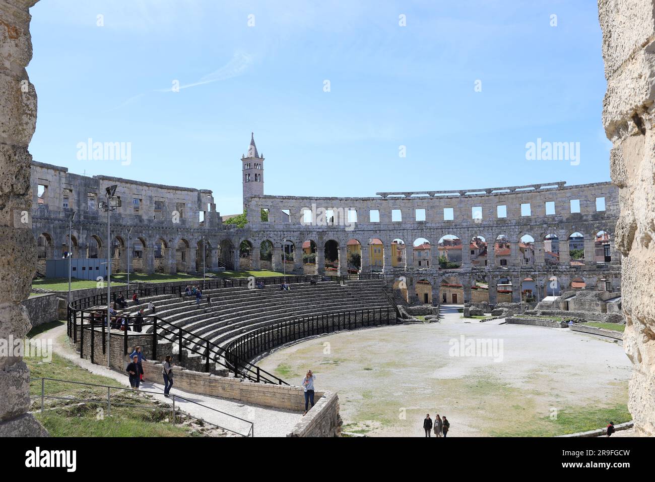 Istra - viaggio in Slovenia e Croazia Foto Stock