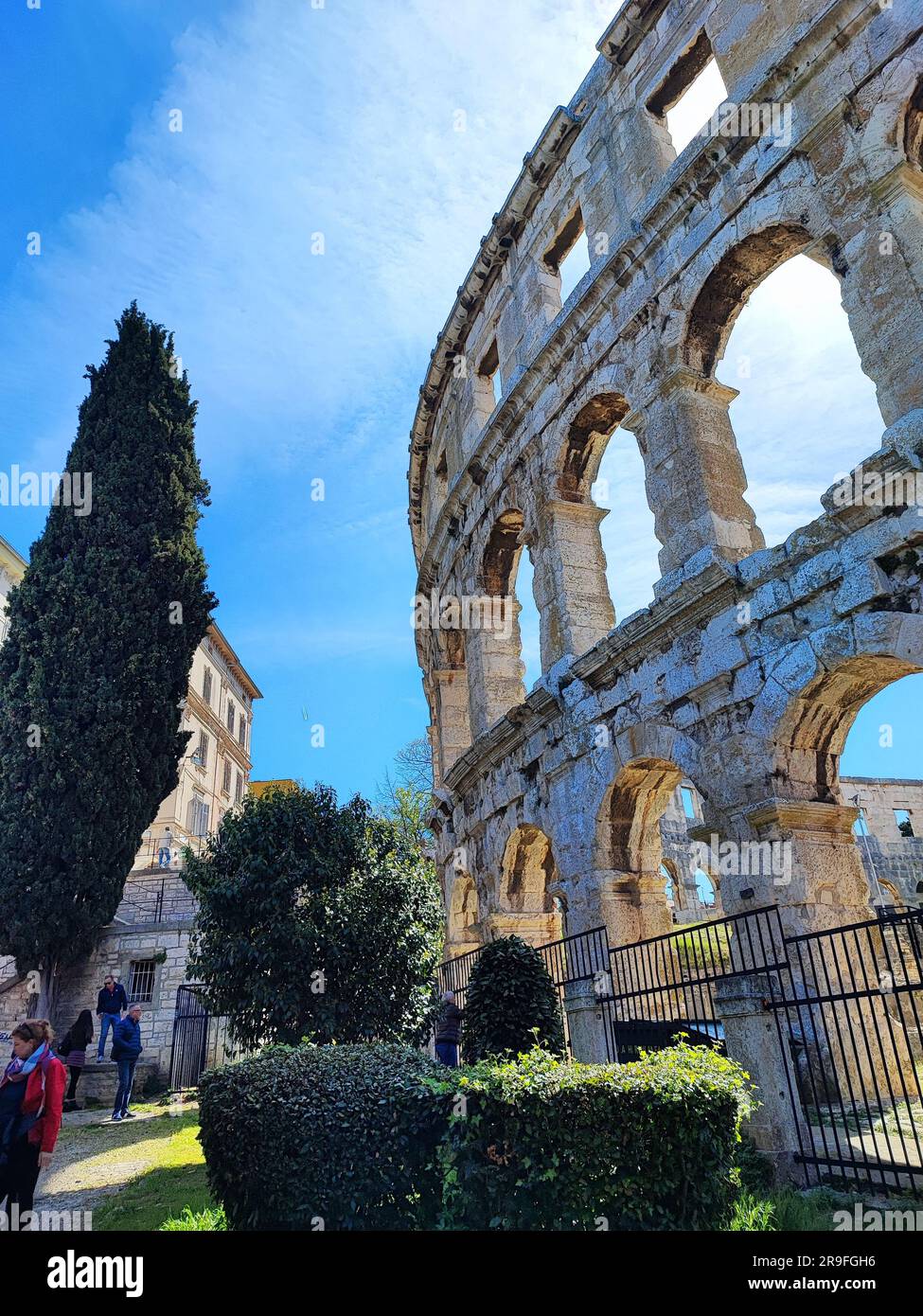 Istra - viaggio in Slovenia e Croazia Foto Stock
