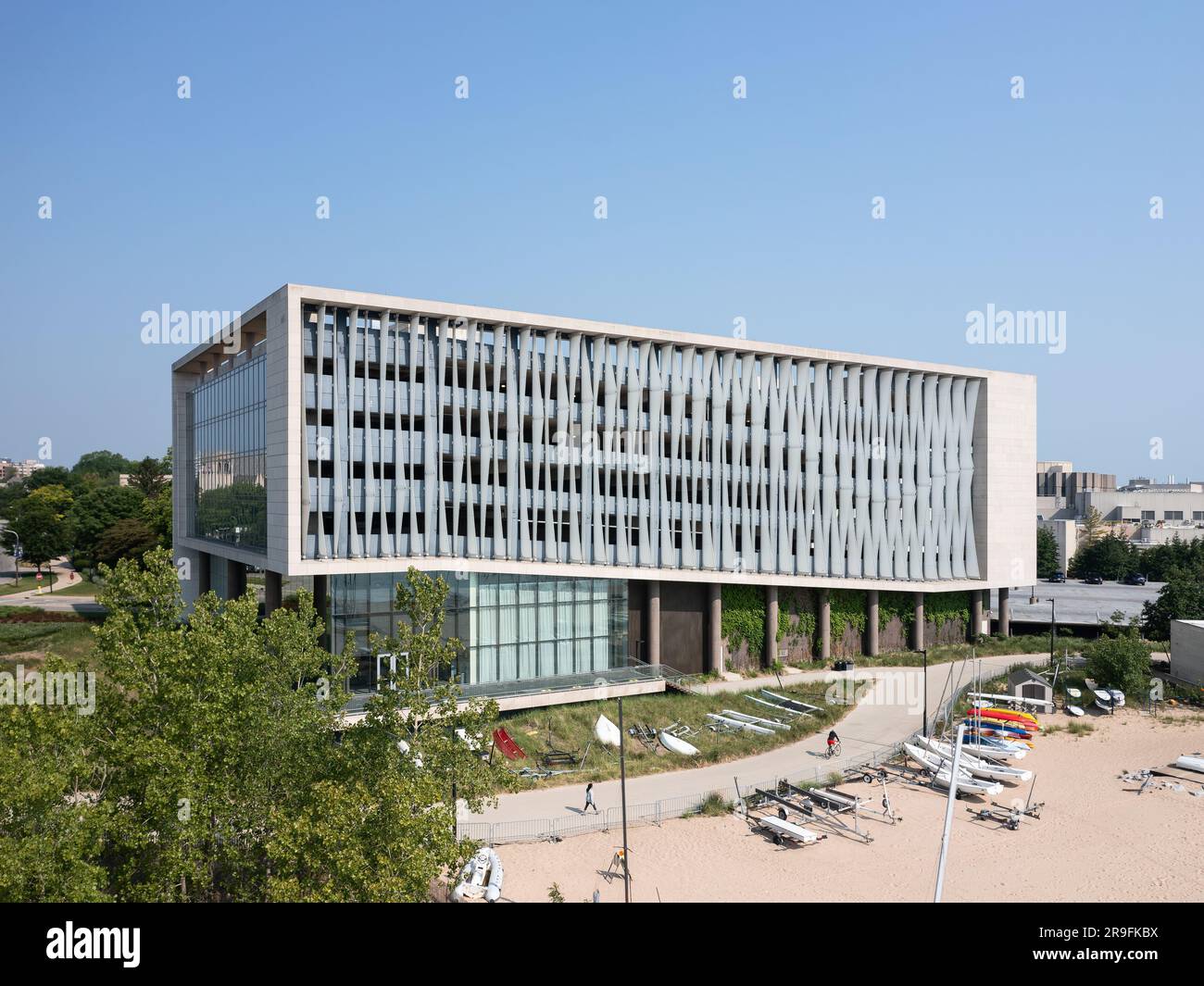 Segal Visitors Center presso la Northwestern University Foto Stock