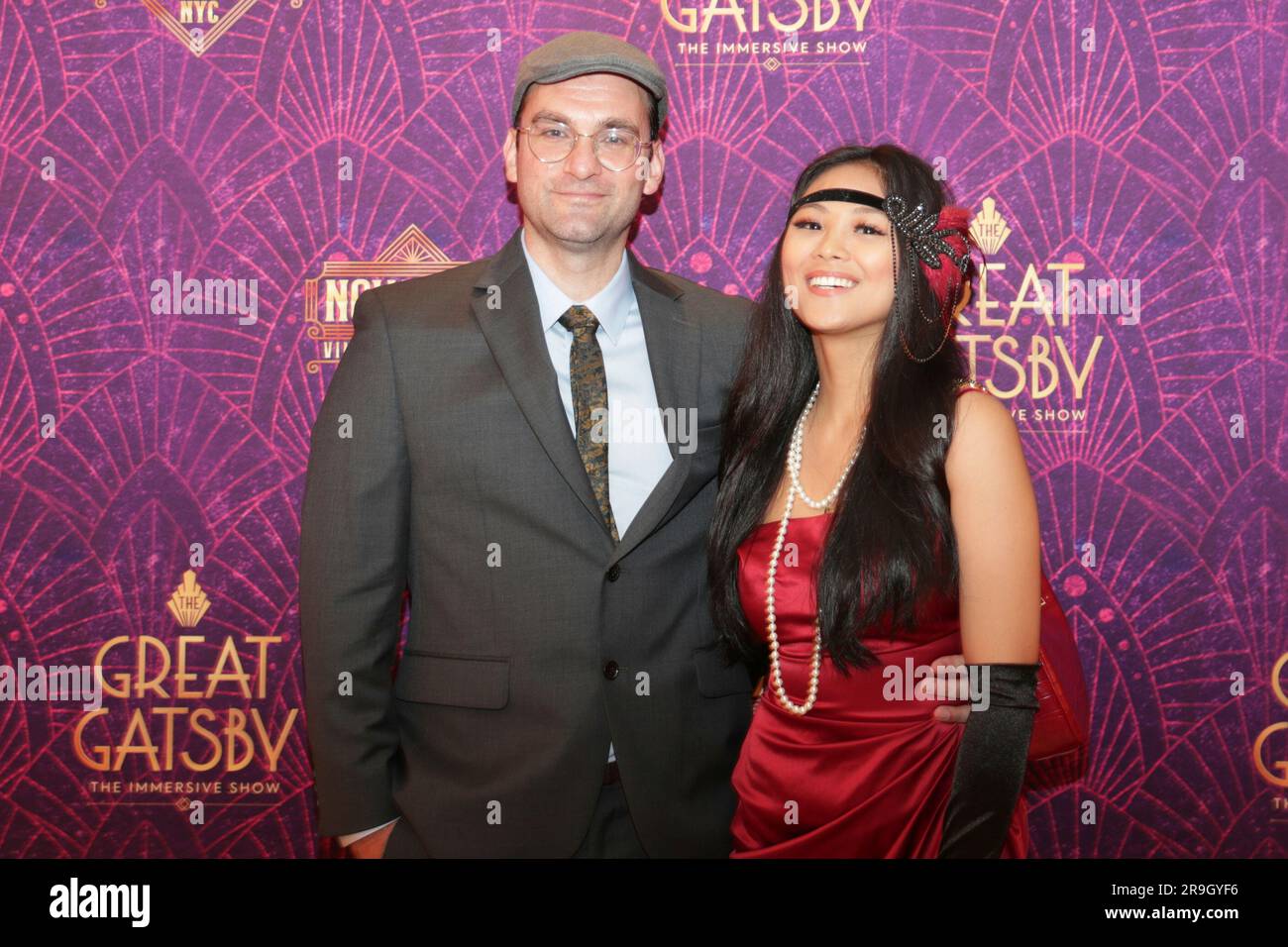 Park Central Hotel, New York, USA, 25 giugno 2023 - arrivo VIP per la serata di apertura del grande Gatsby al Park Central Hotel di New York City. Foto: Giada Papini Rampelotto/EuropaNewswire Foto Stock