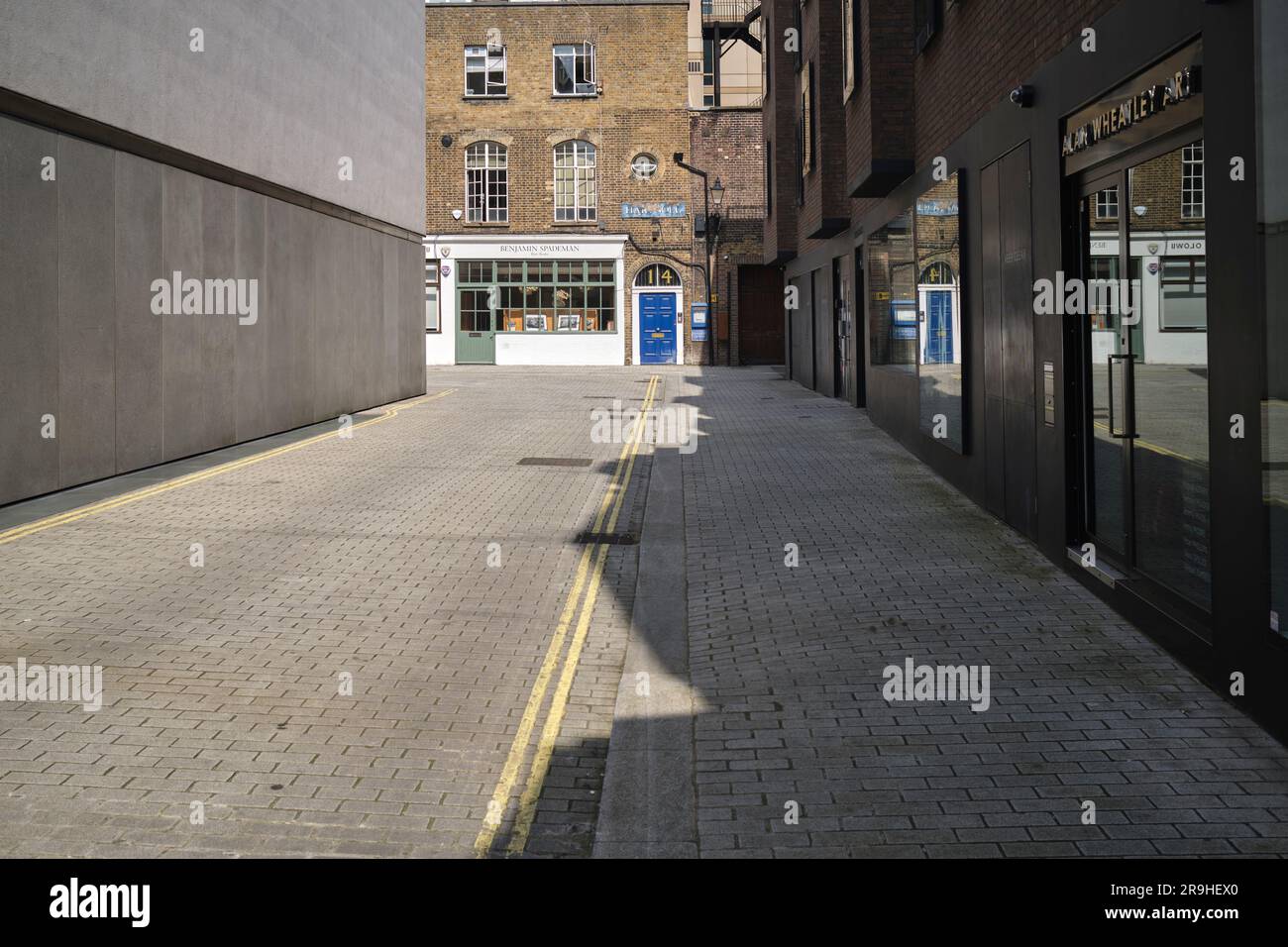 Masons Yard St James Londra Inghilterra Regno Unito Foto Stock