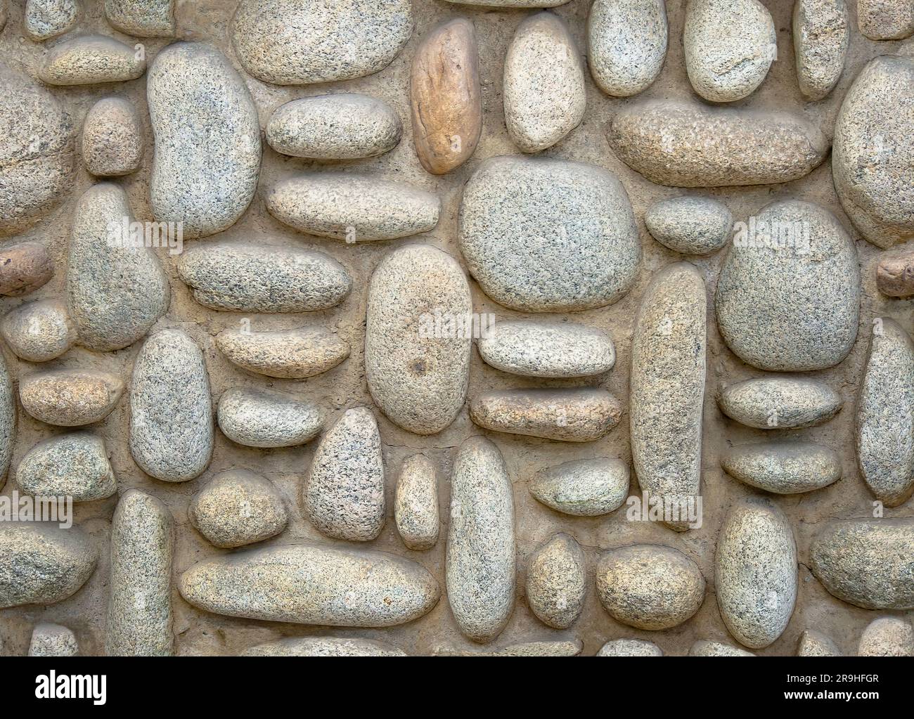 Struttura murale in pietra tileabile Foto Stock