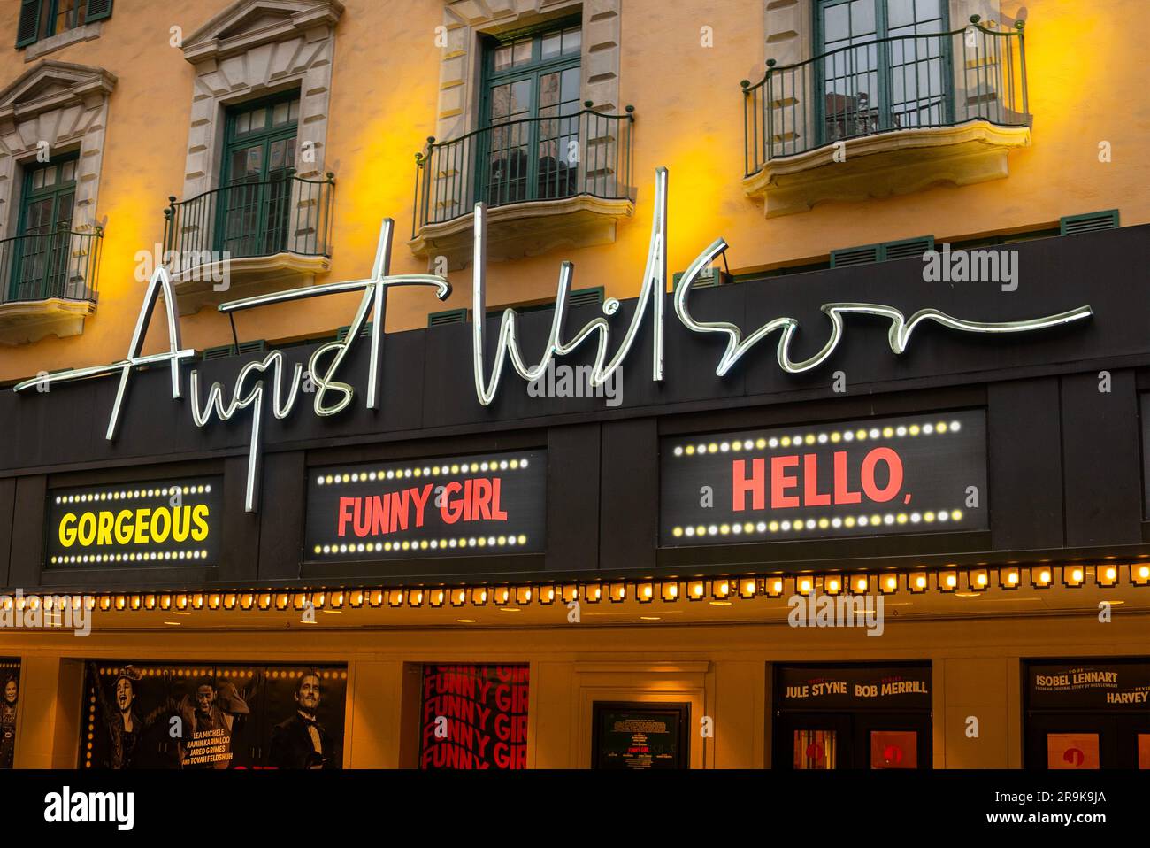 Musical Funny Girl al teatro August Wilson di Broadway a Manhattan New York Foto Stock