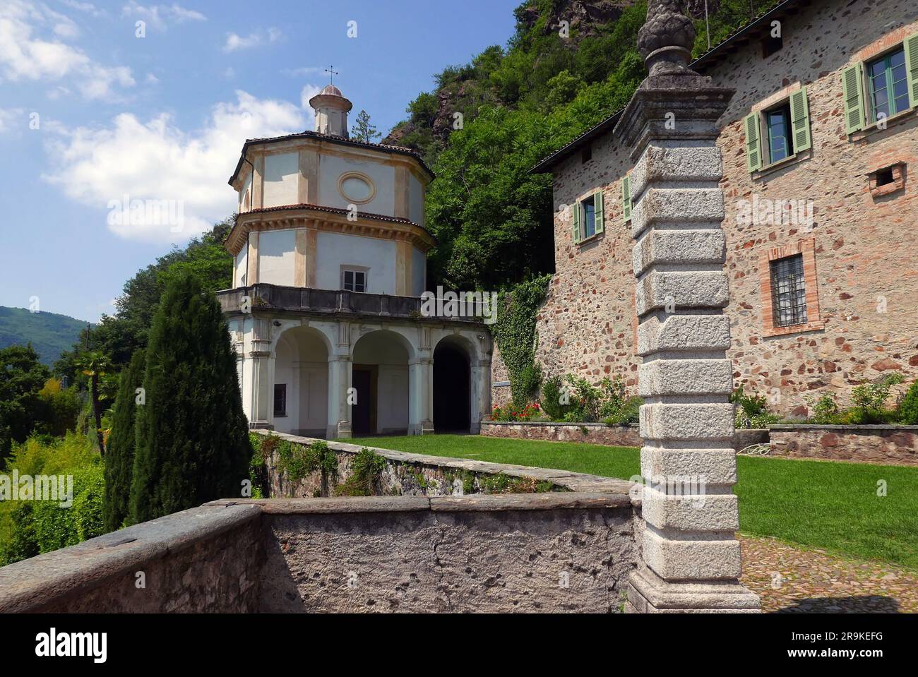 MORCOTE, SVIZZERA. Oratorio barocco di Sant'Antonio da Padova Foto Stock