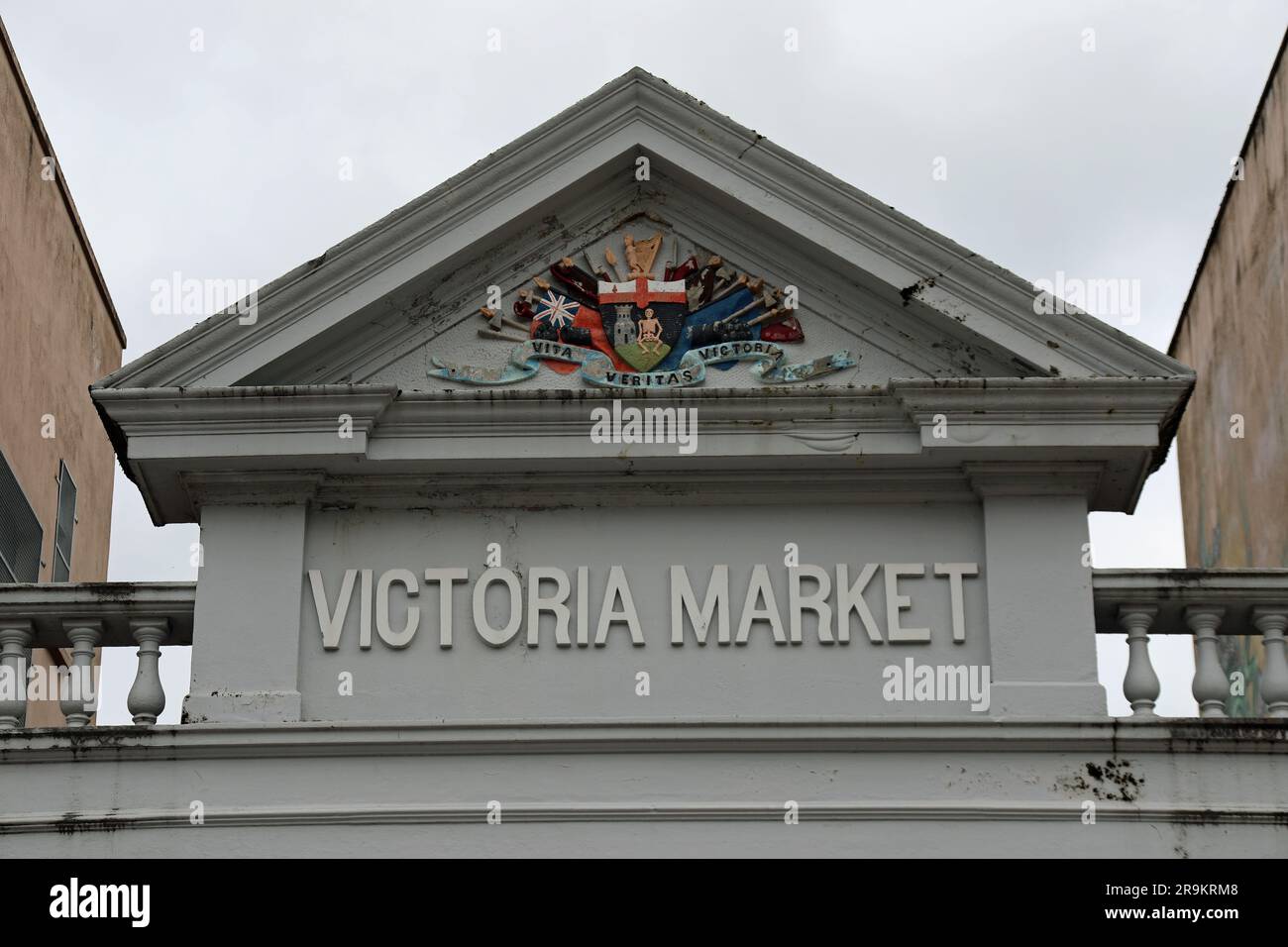 Victoria Market a Queens Quay a Londonderry Foto Stock