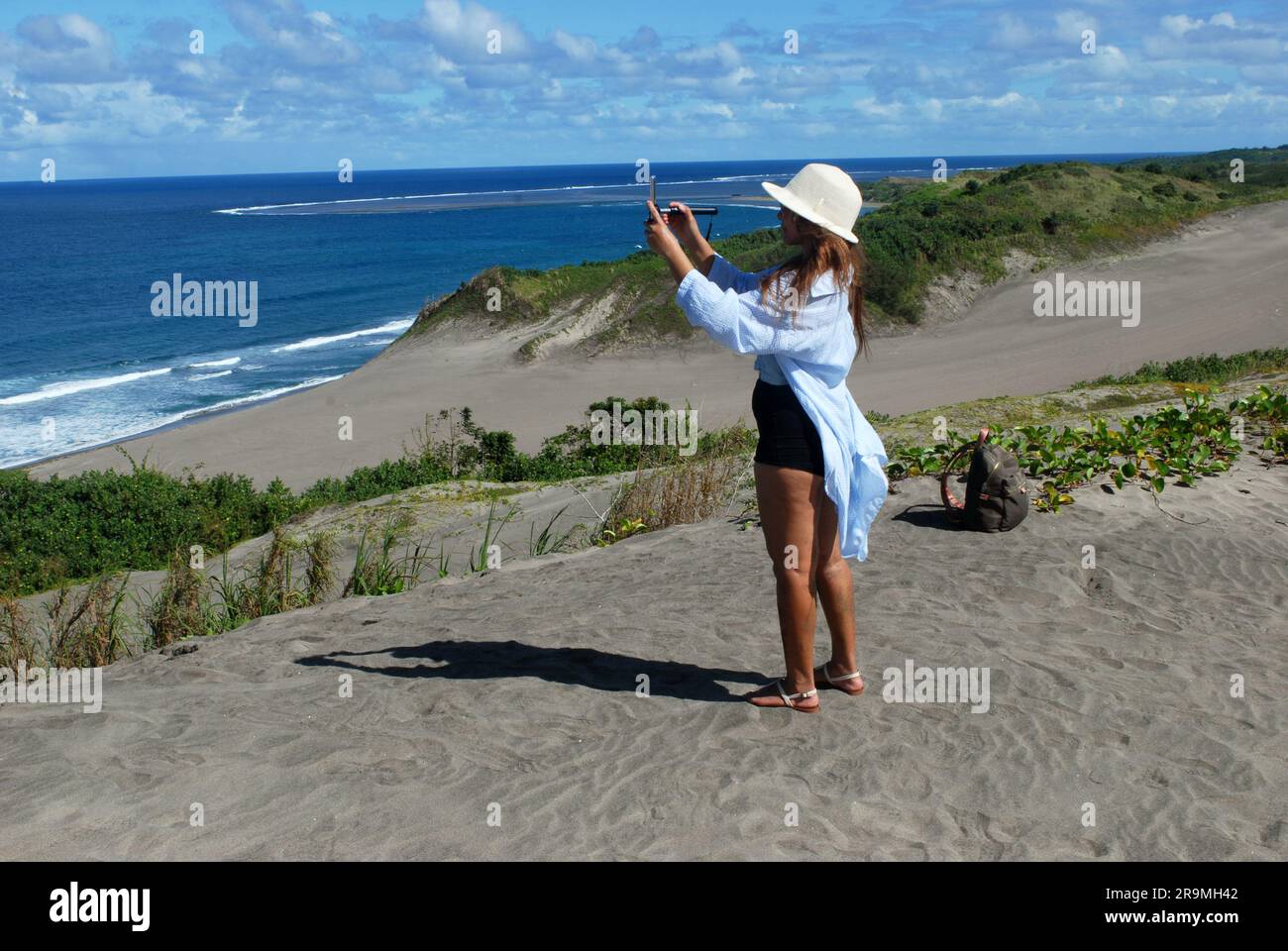 Sigatoka Sand Dunes National Park, Fiji. Foto Stock