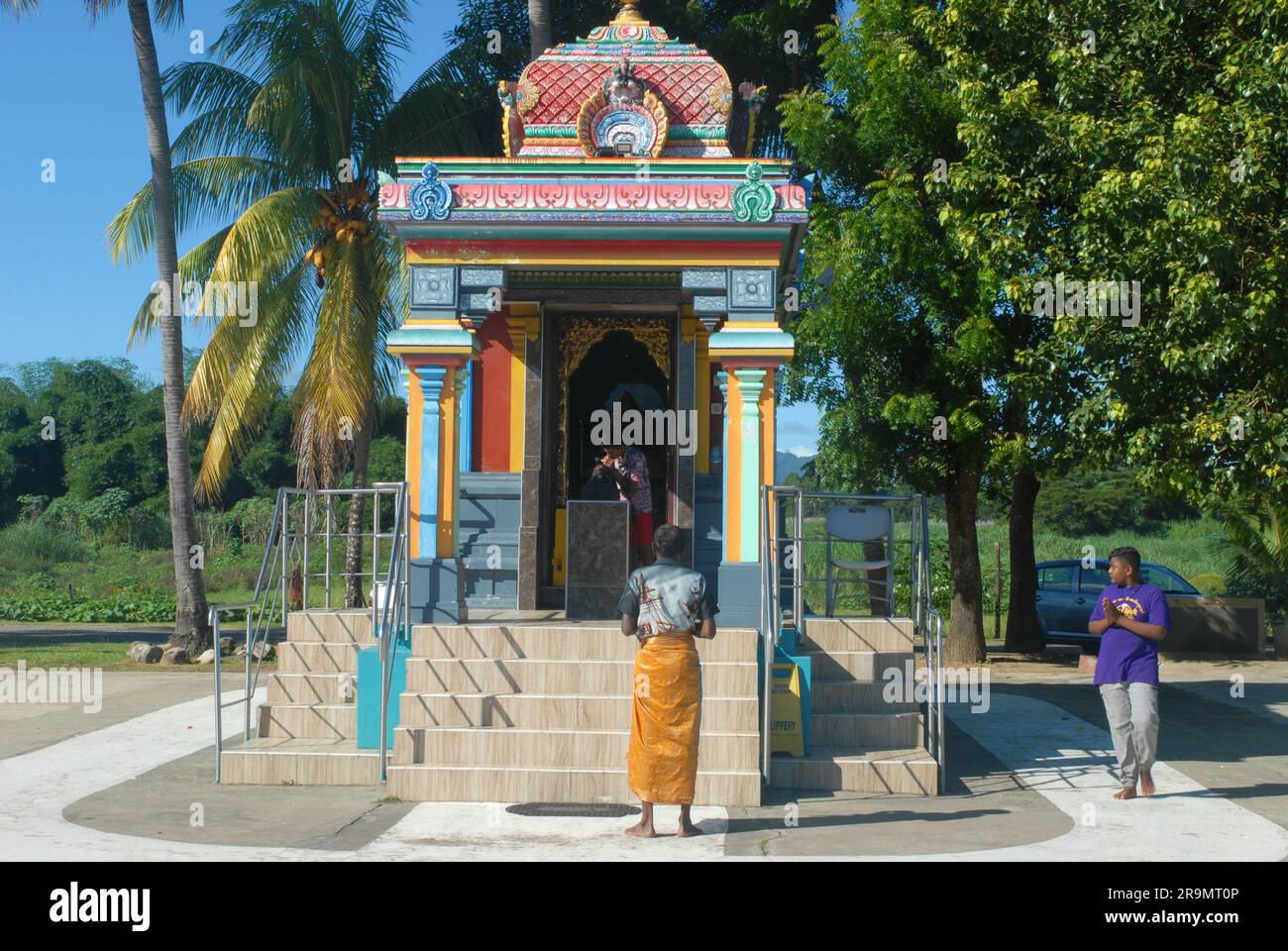 Tempio indù Sri Siva Subramaniya, Nadi, viti Levu, Figi. Foto Stock