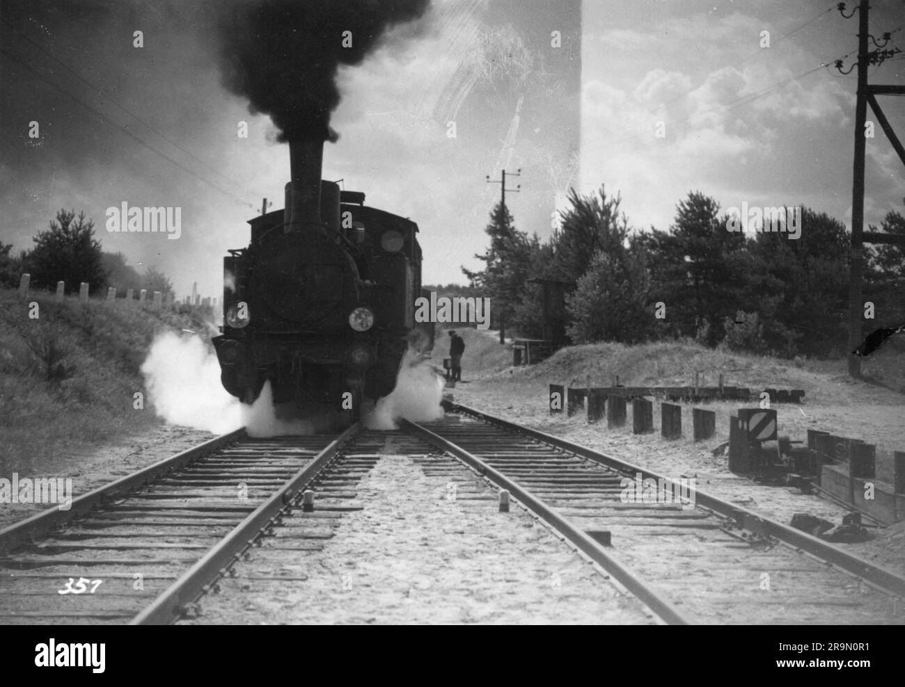 Trasporti/trasporti, ferrovie, locomotive, locomotive a vapore della classe 89 della Reichsbahn, SOLO PER USO EDITORIALE Foto Stock