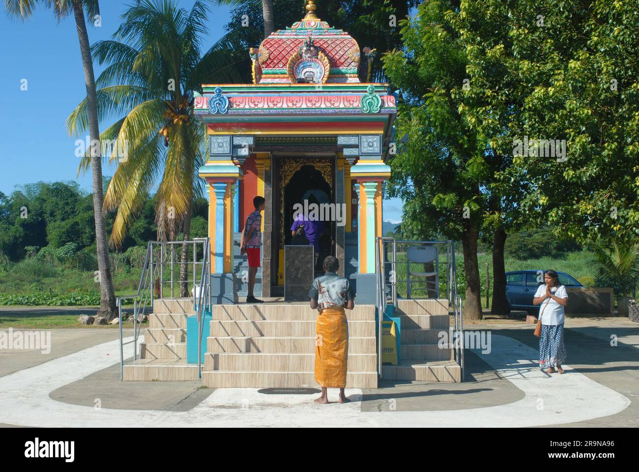 Tempio indù Sri Siva Subramaniya, Nadi, viti Levu, Figi. Foto Stock