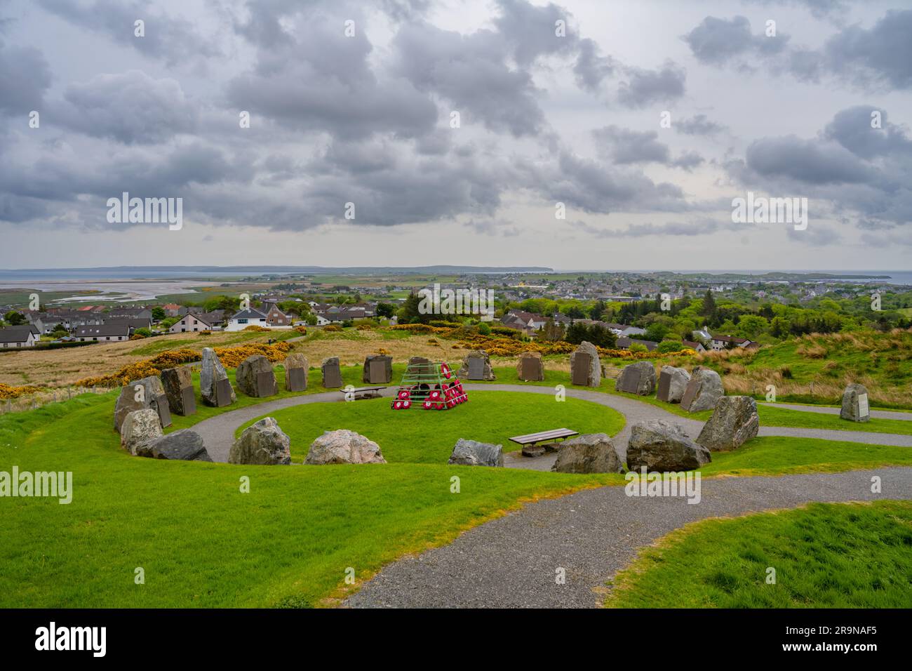 Isola di Lewis 1st World War Memorial Stornoway Foto Stock