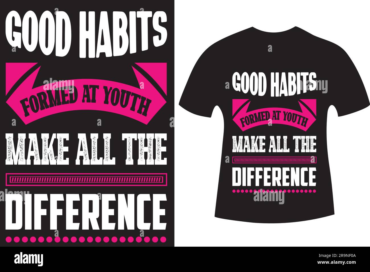 T-Shirt Design Happy Youth Day Illustrazione Vettoriale