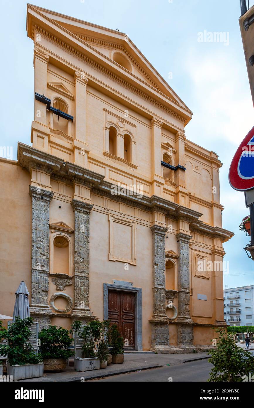 Chiesa madre, Licata di Francesca Sessa, Licata, Sicilia, Italia. Foto Stock