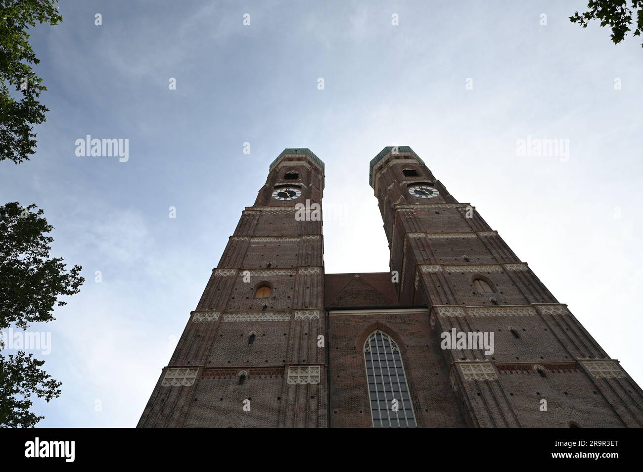 Frauenkirche a Monaco, Baviera Foto Stock