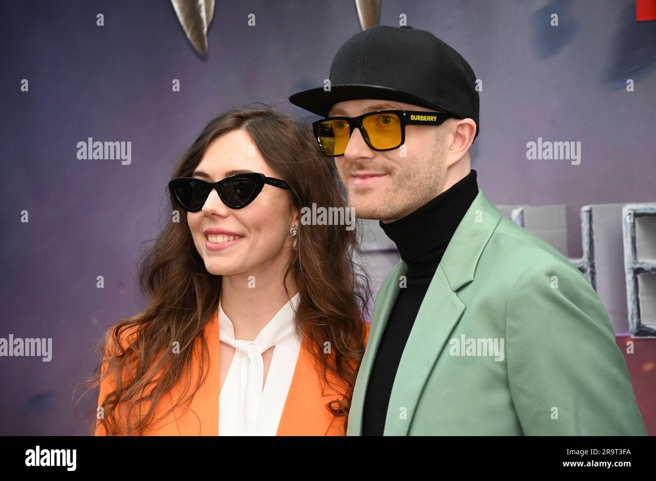 Londra, Regno Unito. Giugno 28 2023. Julia Varvara e Adam Morse partecipano alla premiere britannica della stagione 3 di THE WITCHER presso l'Now Building, Centre Point, St Giles Square, Londra, Regno Unito. Credito: Vedere li/Picture Capital/Alamy Live News Foto Stock