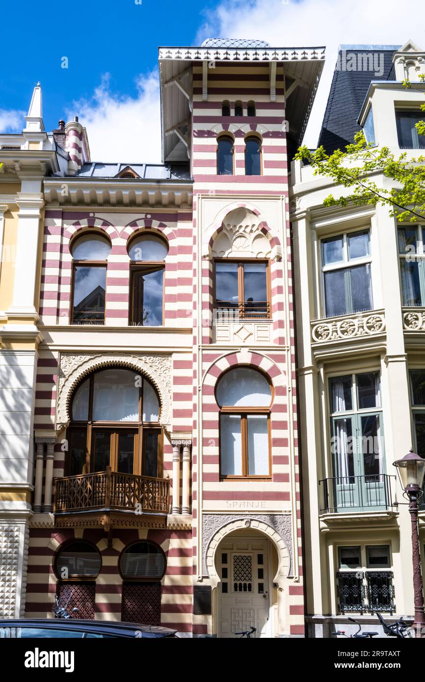 Casa in Spagna a Zevenlandenhuizen ad Amsterdam Foto Stock