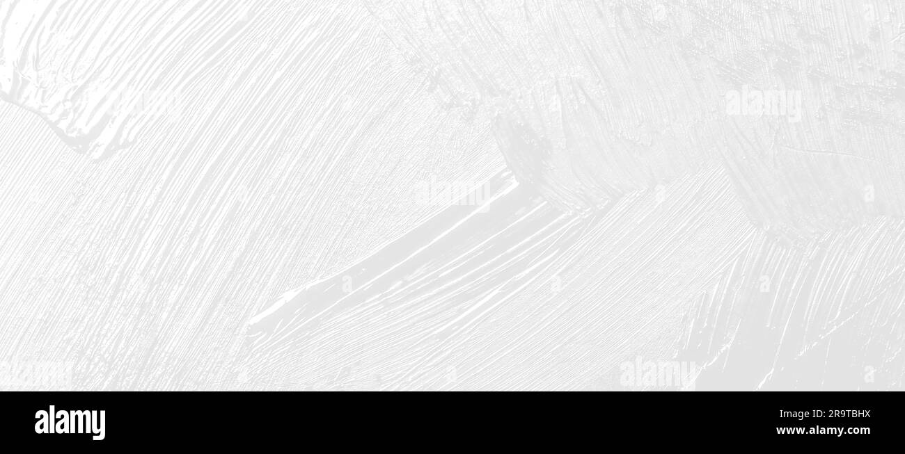 Tratti di vernice bianca come sfondo, design di striscioni Foto Stock