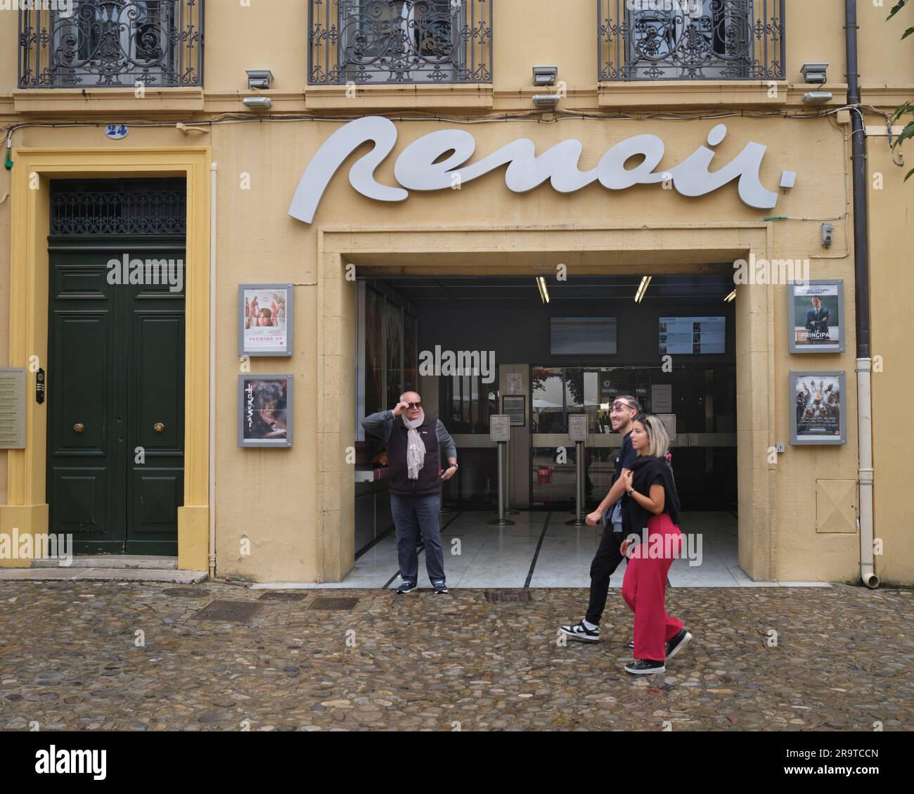 Cinema Renoir Cours Mirabeau Aix en Provence Francia Foto Stock