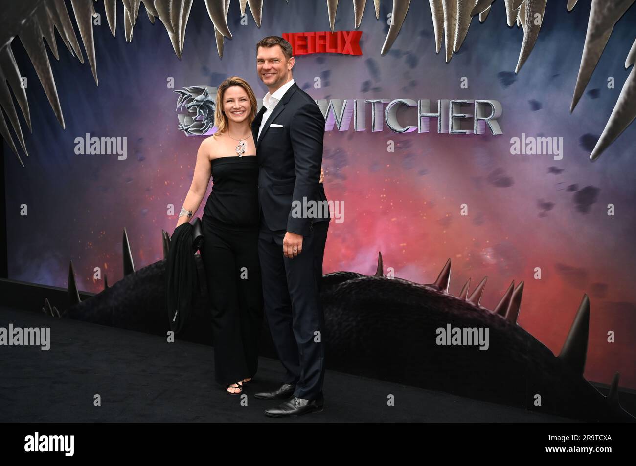 Londra, Regno Unito. Giugno 28 2023. Wolfgang Stegemann partecipa alla premiere britannica della stagione 3 di THE WITCHER presso l'Now Building, Centre Point, St Giles Square, Londra, Regno Unito. Credito: Vedere li/Picture Capital/Alamy Live News Foto Stock