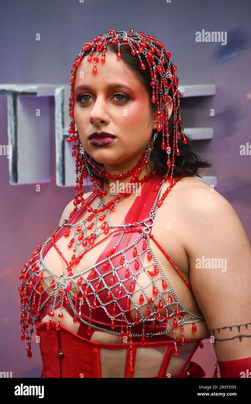 Londra, Regno Unito. Giugno 28 2023. UK Premiere of THE WITCHER stagione 3 presso l'Now Building, Centre Point, St Giles Square, Londra, Regno Unito. Credito: Vedere li/Picture Capital/Alamy Live News Foto Stock