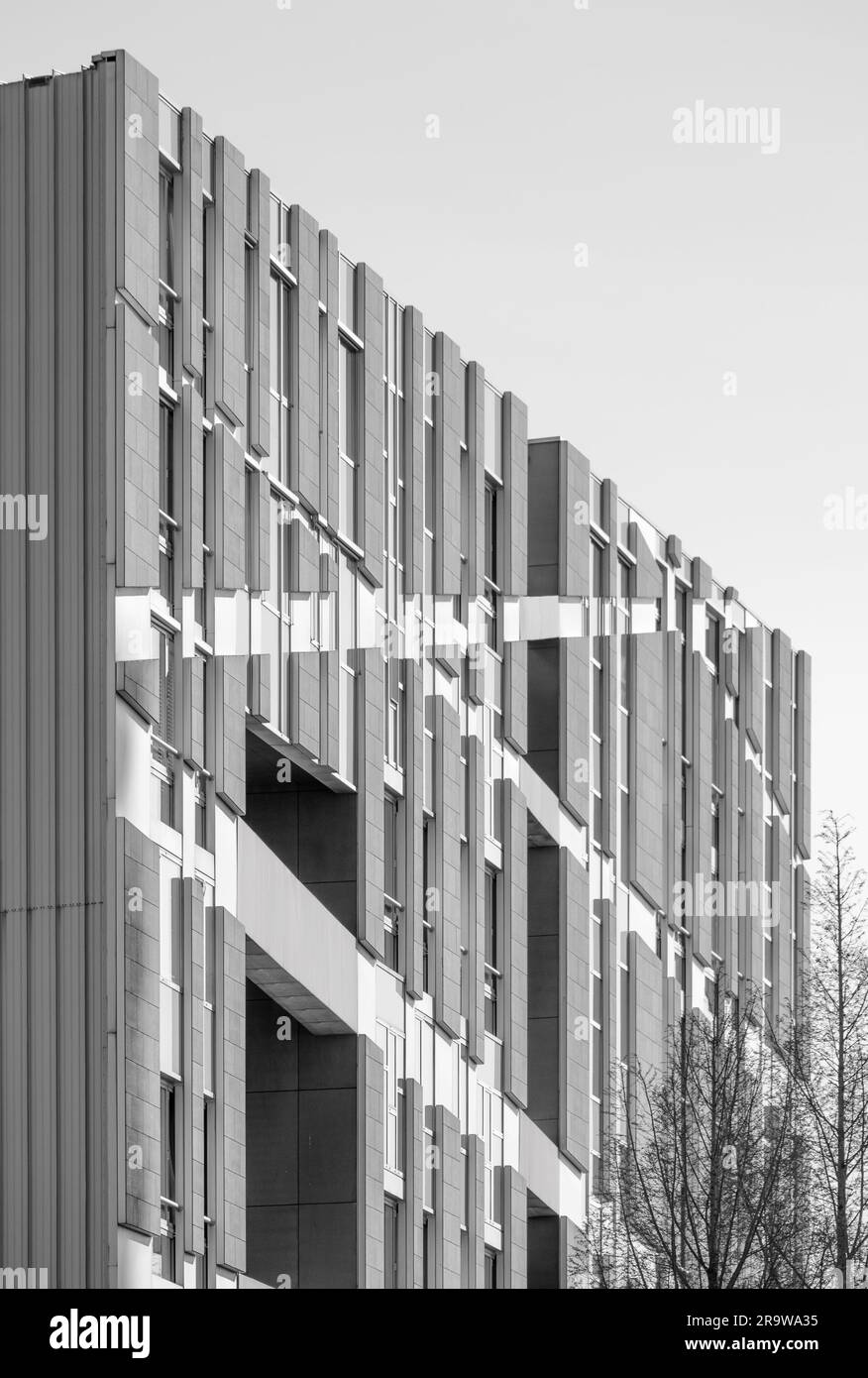 Amsterdam, Paesi Bassi - Gelderlandplein Housing di Eric Van Egeraat Foto Stock